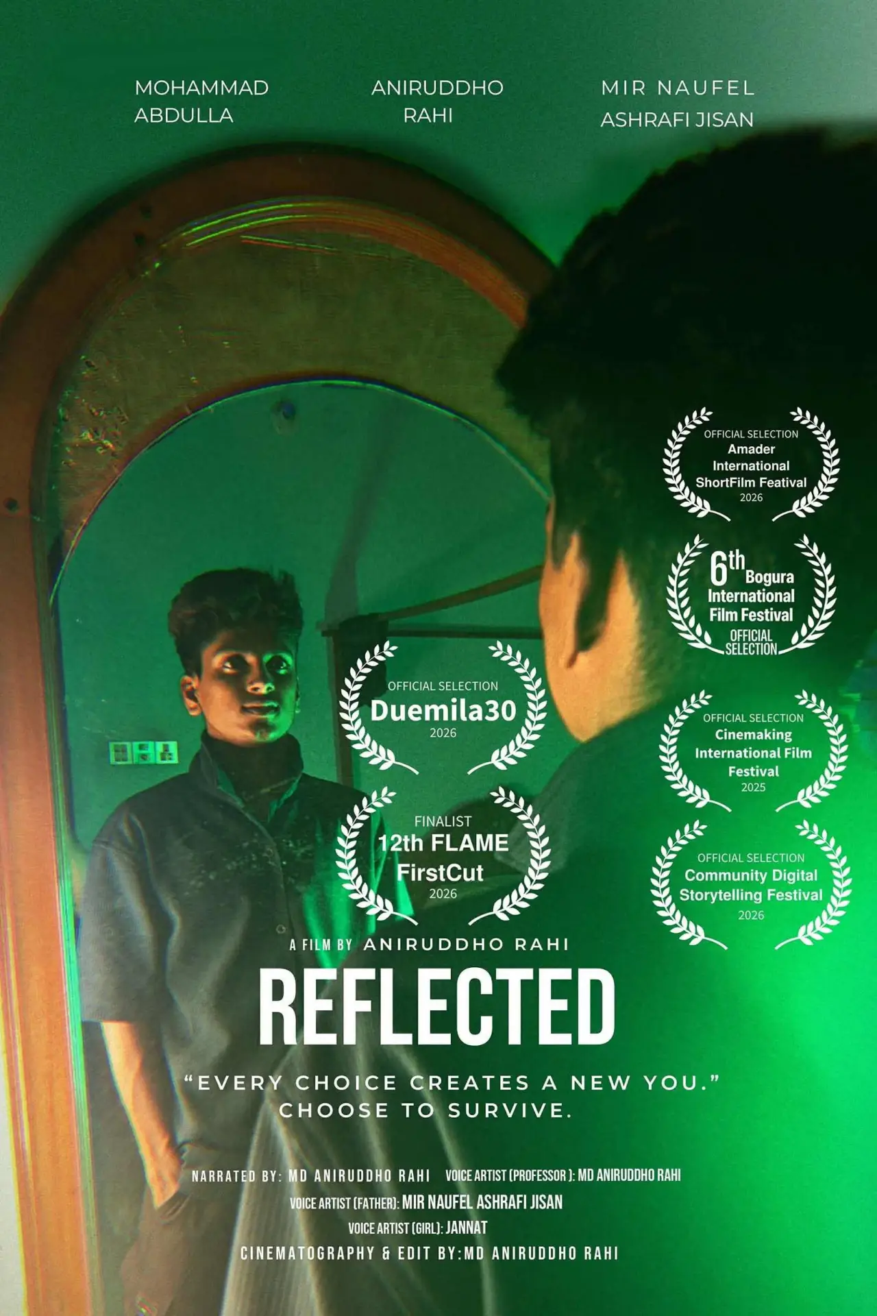 Постер к фильму "Reflected"