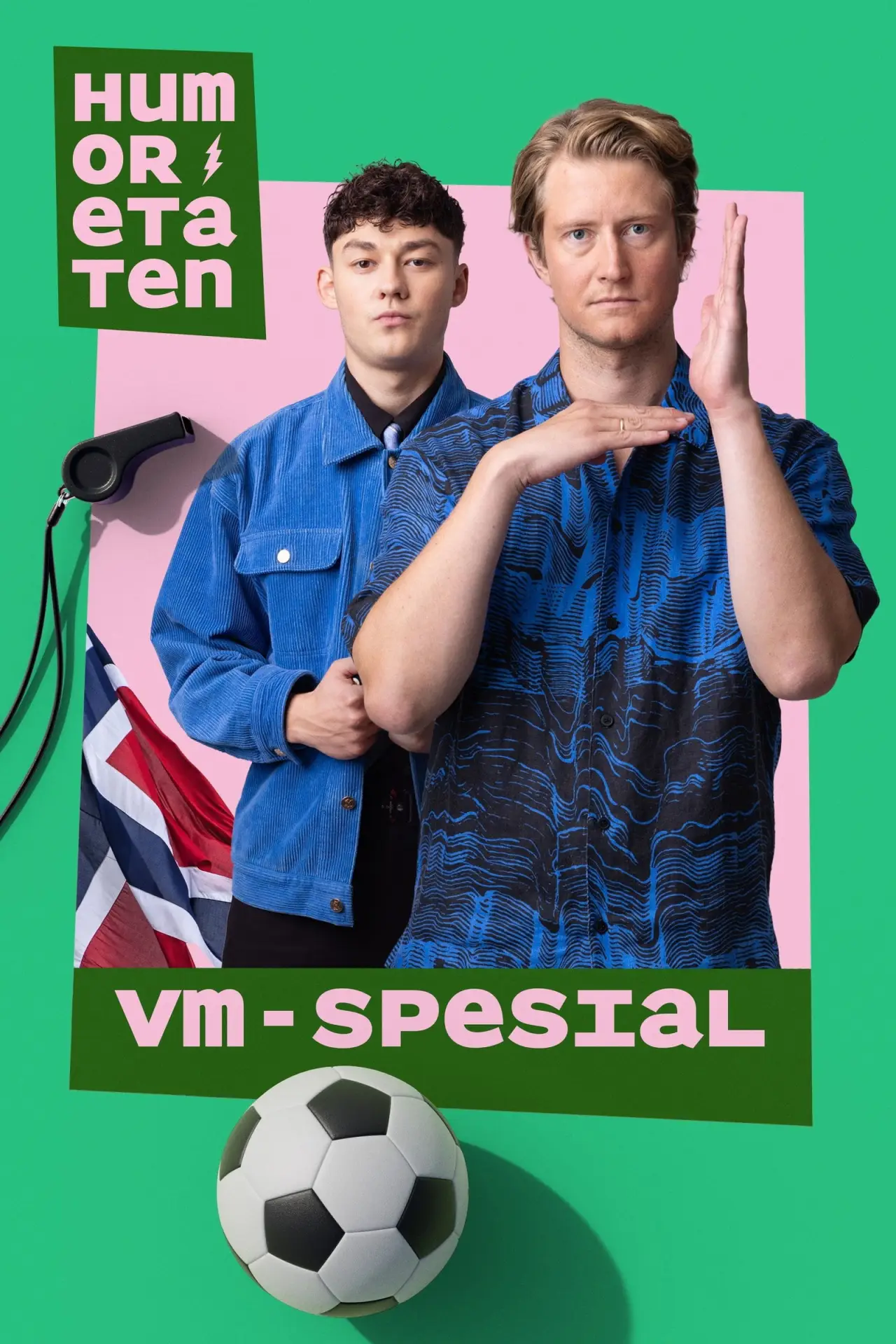 Постер к фильму "Humoretaten VM-Spesial"