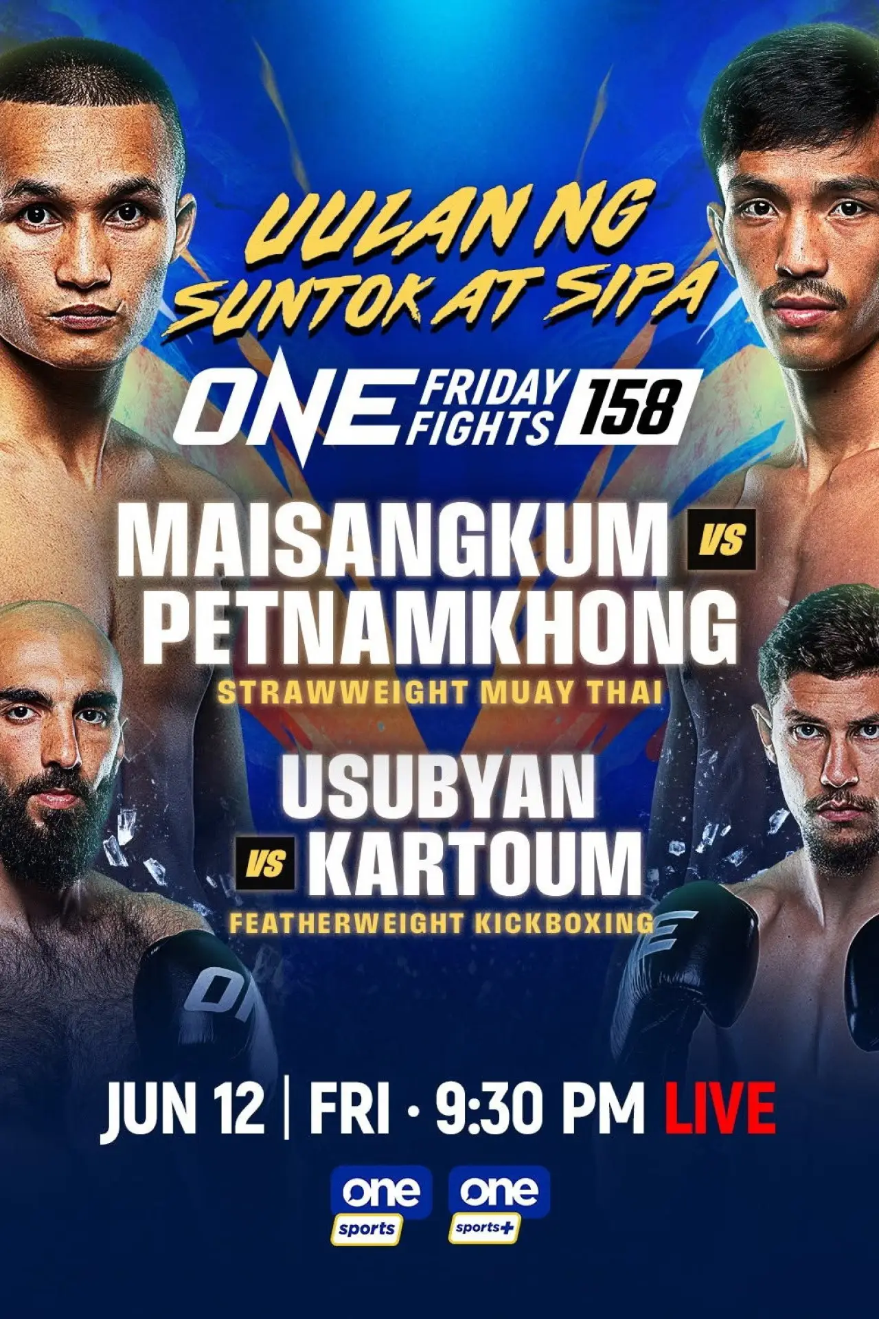 Постер к фильму "ONE Friday Fights 158: Maisangkum vs. Petnamkhong"