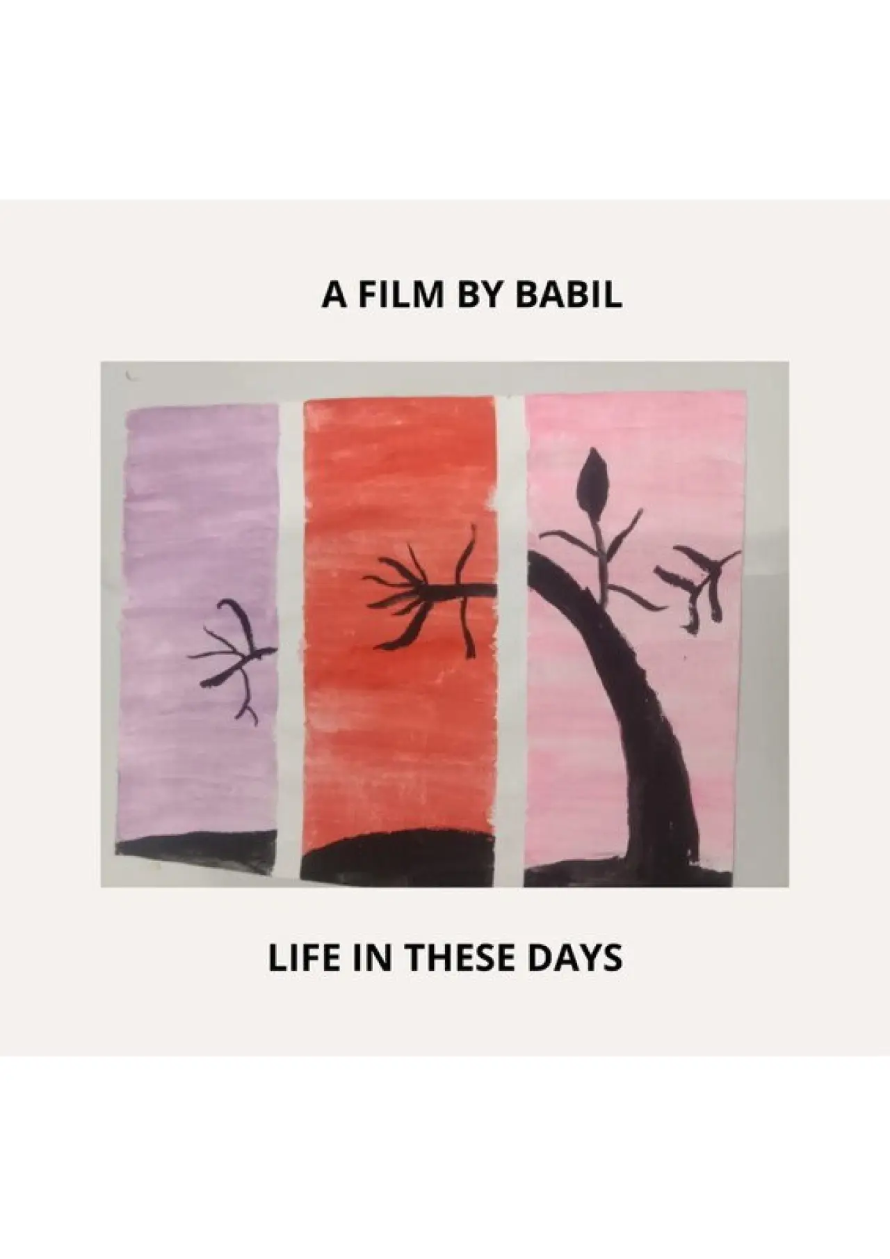 Постер к фильму "Life in these days"