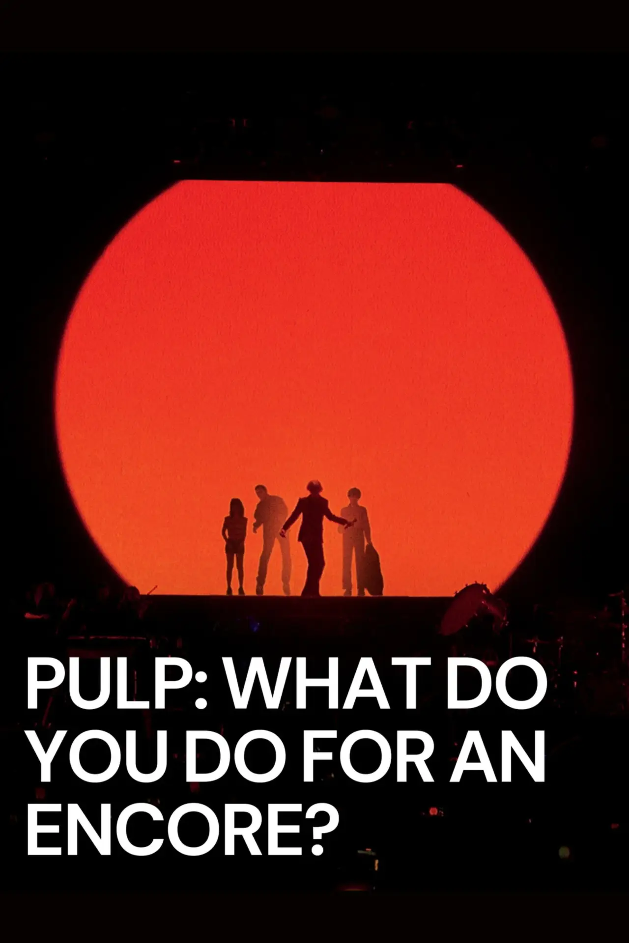 Постер к фильму "Pulp: What Do You Do for an Encore?"