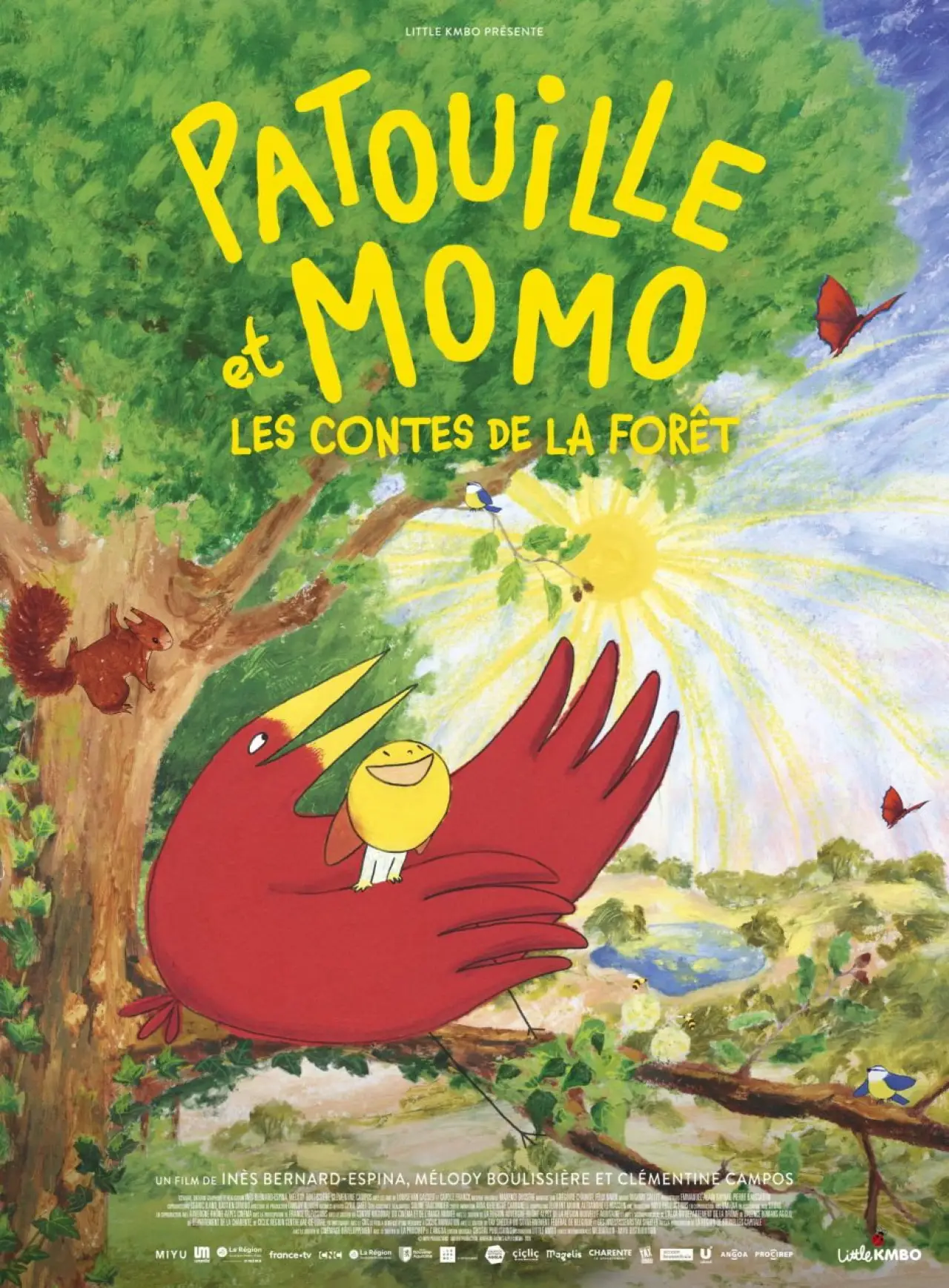 Постер к фильму "Patouille et Momo, les contes de la forêts"