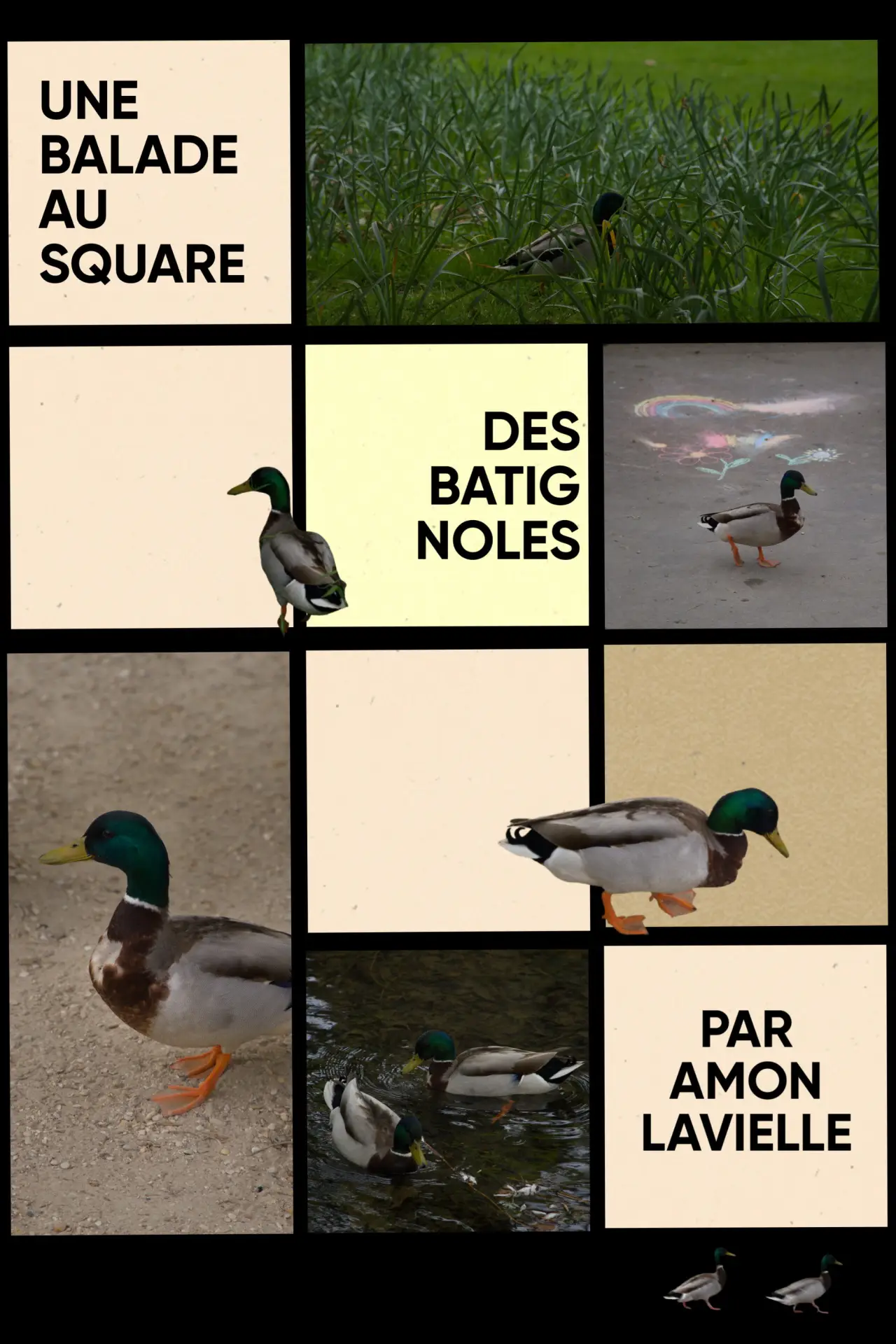 Постер к фильму "Une balade au square des batignoles"