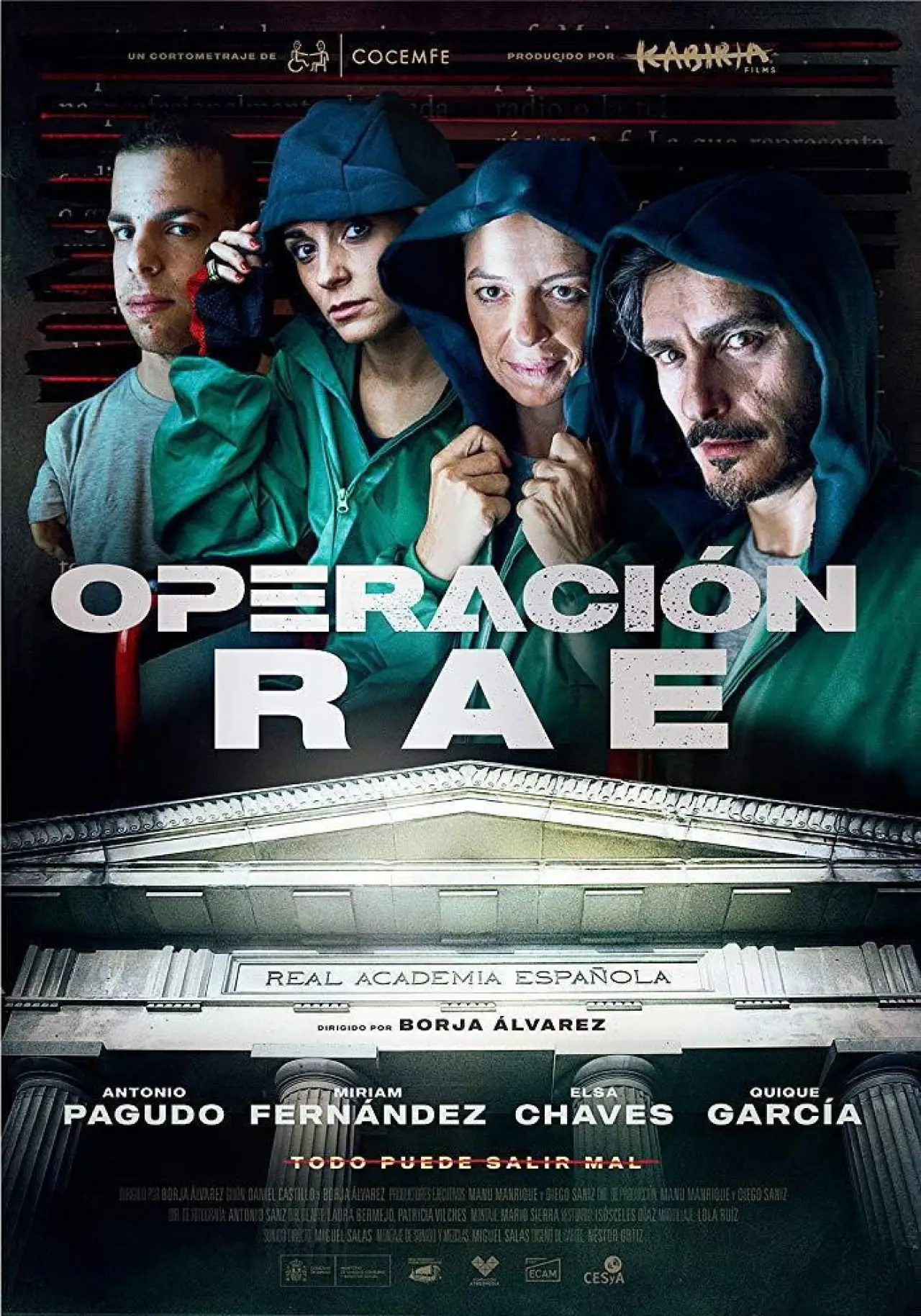 Постер к фильму "Operación RAE"