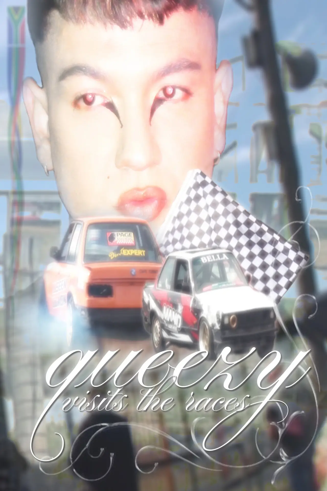 Постер к фильму "Queezy visits the Races"