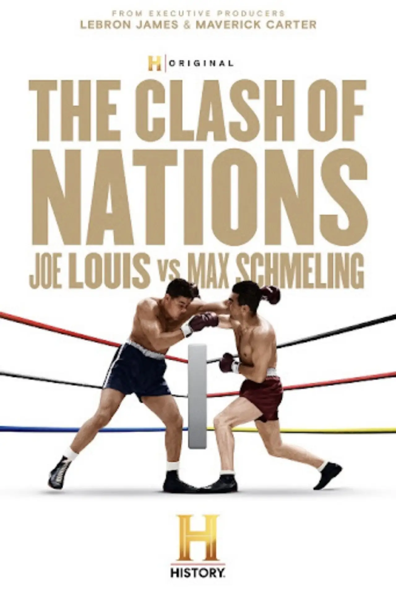 Постер к фильму "The Clash of Nations: Joe Louis vs. Max Schmeling"