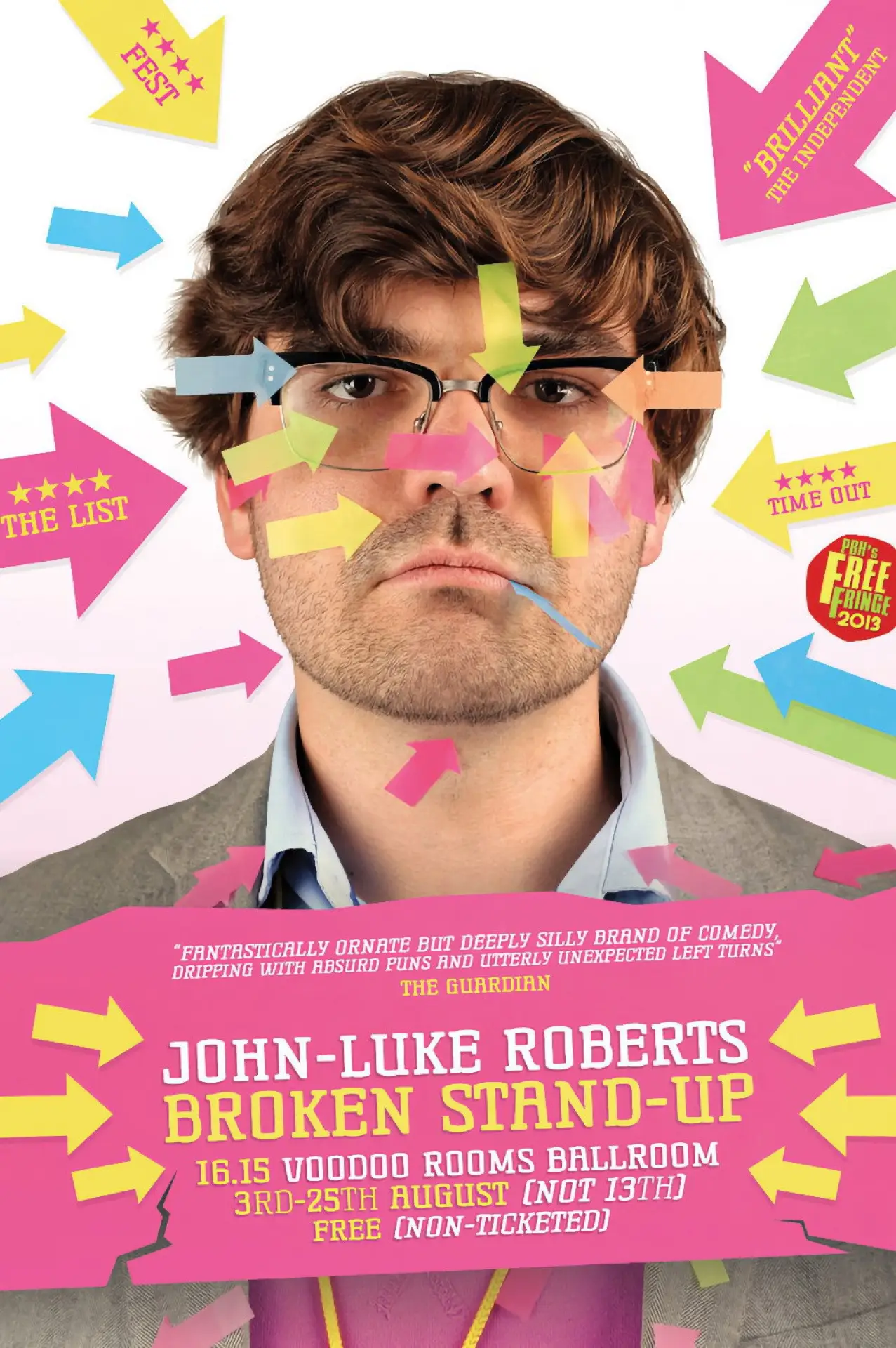 Постер к фильму "John-Luke Roberts: Broken Stand-up"