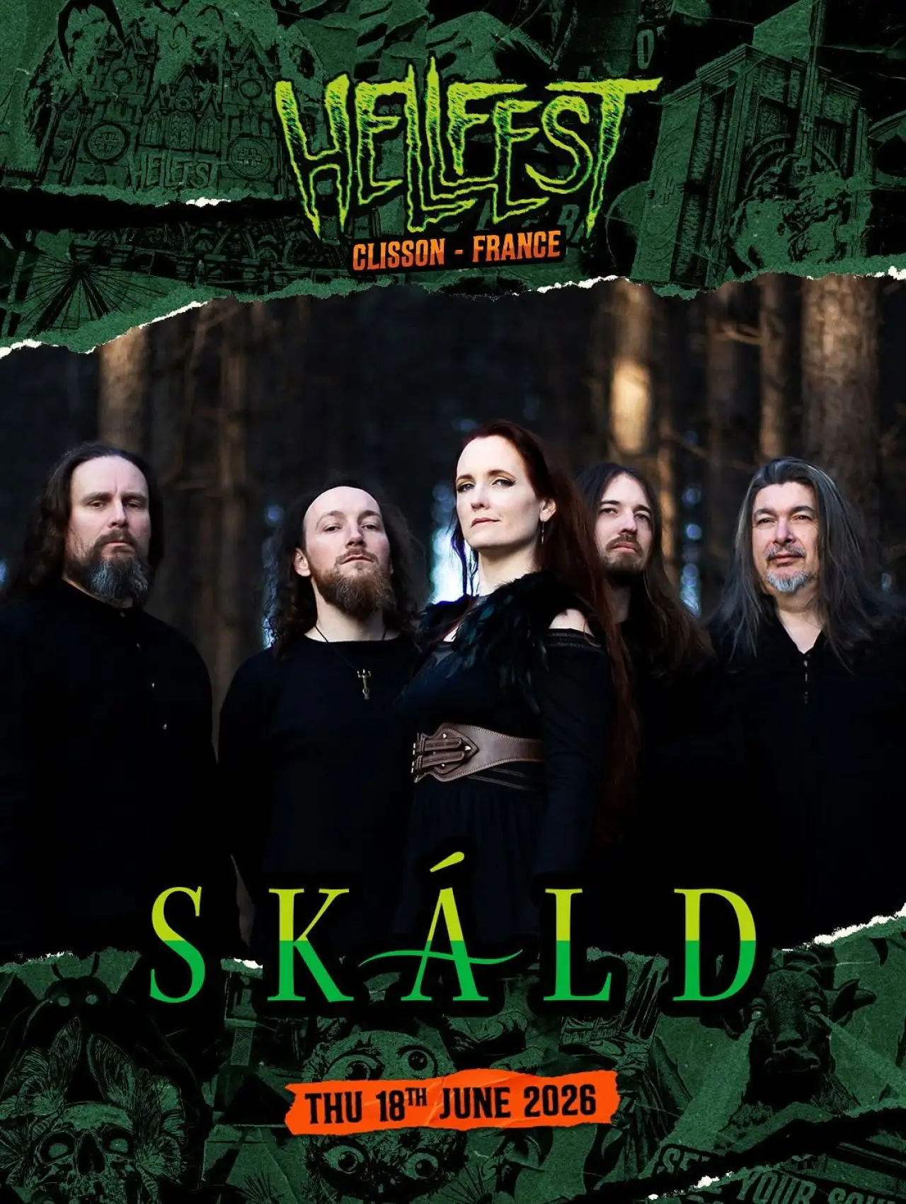 Постер к фильму "Skald - Hellfest 2026"