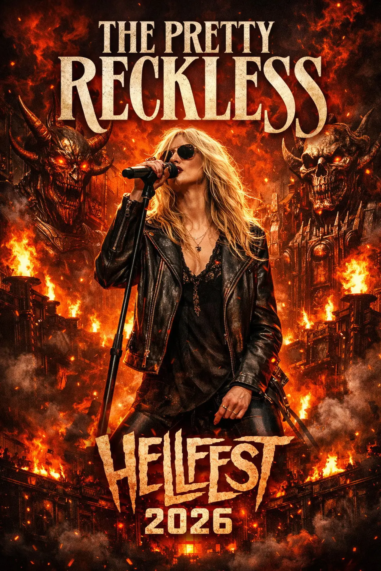 Постер к фильму "The Pretty Reckless - Hellfest 2026"