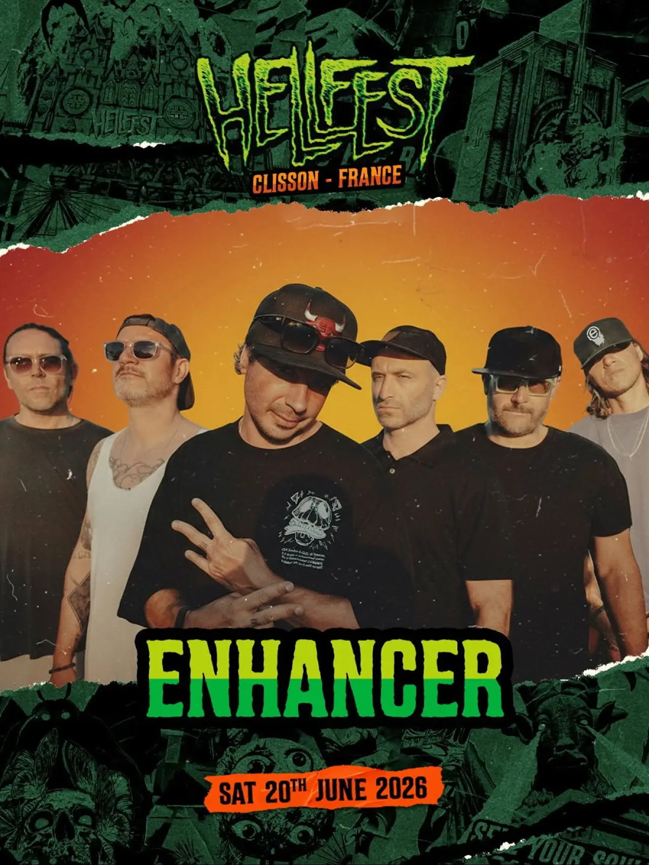 Постер к фильму "Enhancer - Hellfest 2026"