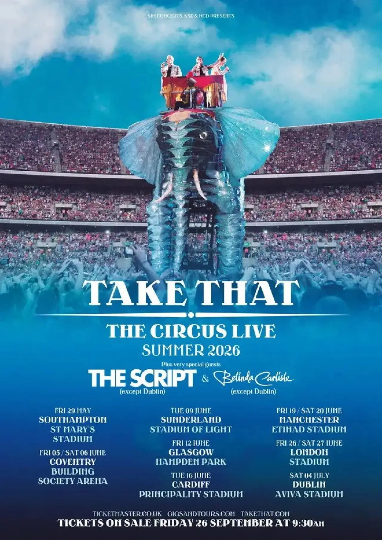 Постер к фильму "Take That live from Etihad Stadium"