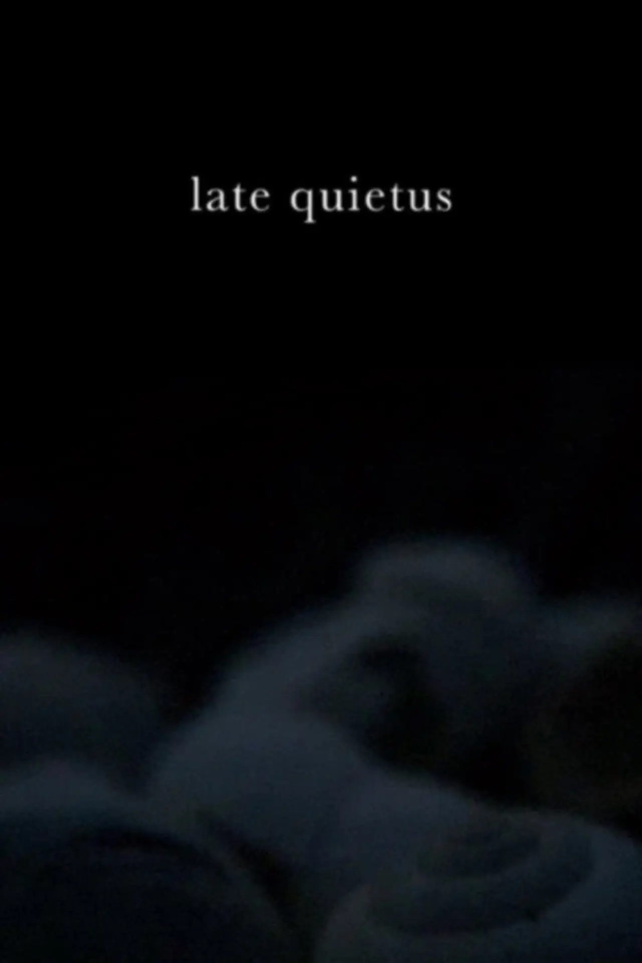 Постер к фильму "late quietus"