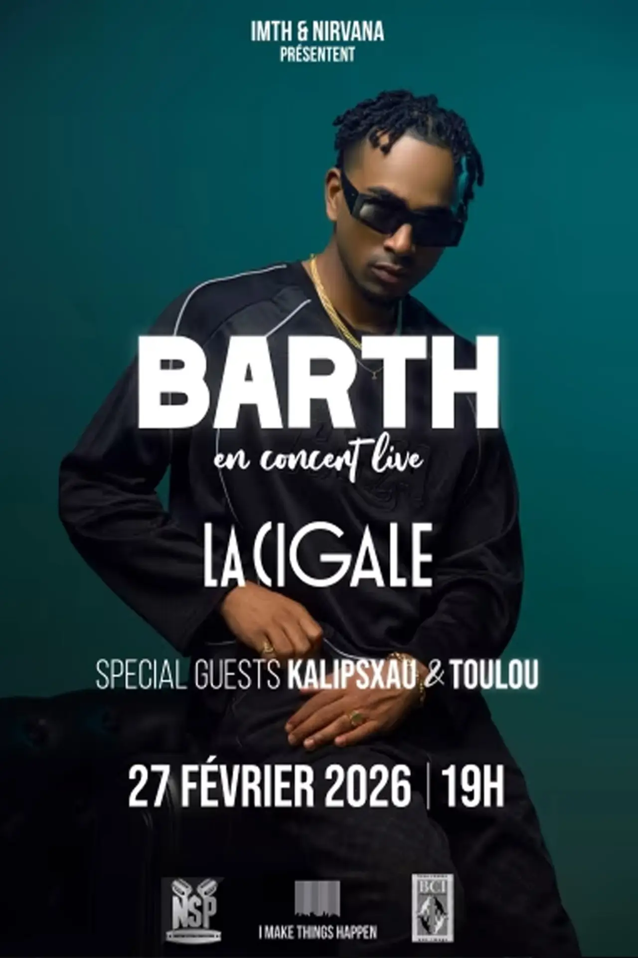 Постер к фильму "Barth à La Cigale"