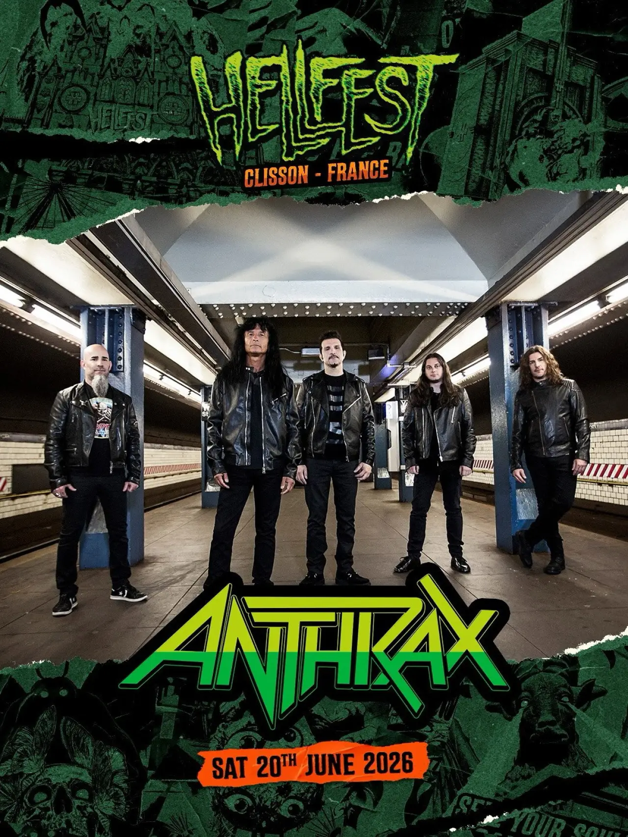 Постер к фильму "Anthrax - Hellfest 2026"