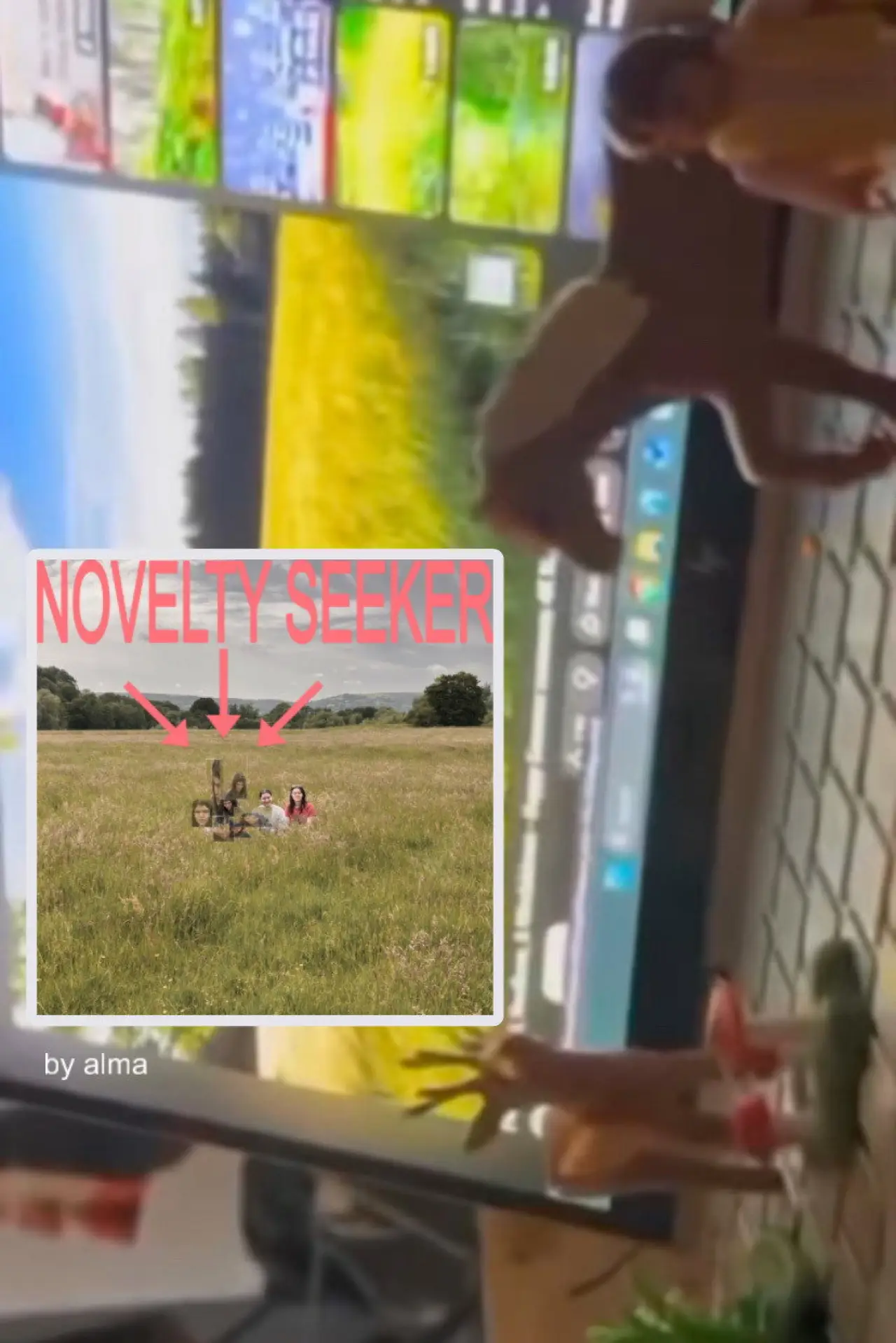 Постер к фильму "NOVELTY SEEKER"
