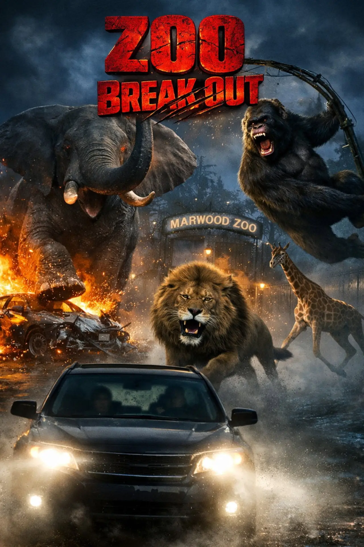 Постер к фильму "Zoo Break Out"