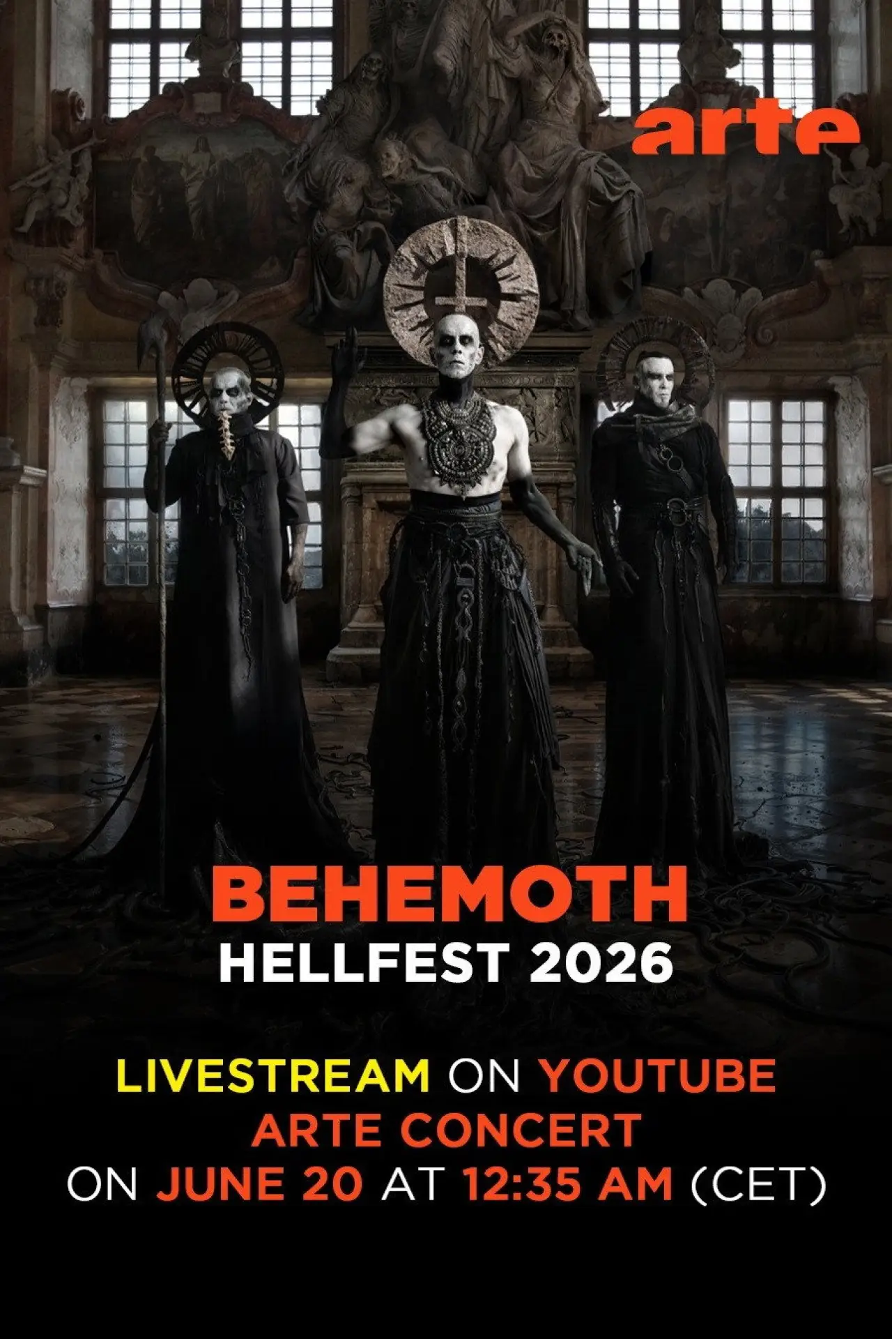 Постер к фильму "Behemoth - Hellfest 2026"