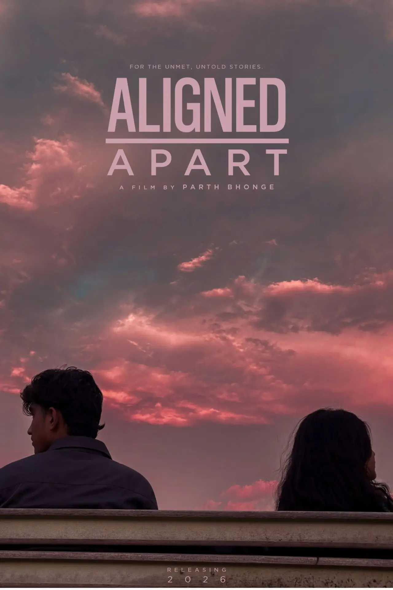 Постер к фильму "Aligned Apart"