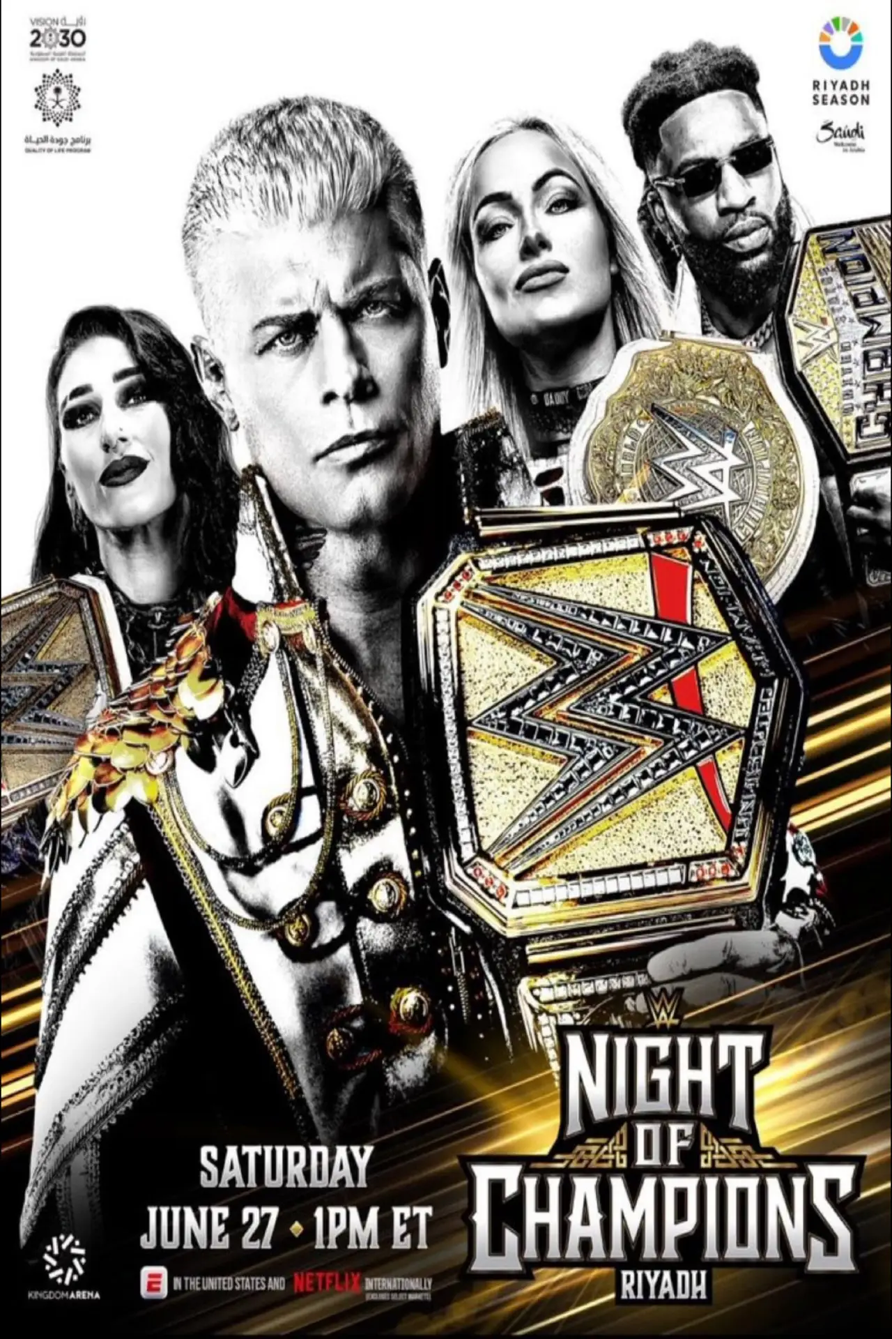 Постер к фильму "WWE Night of Champions 2026"