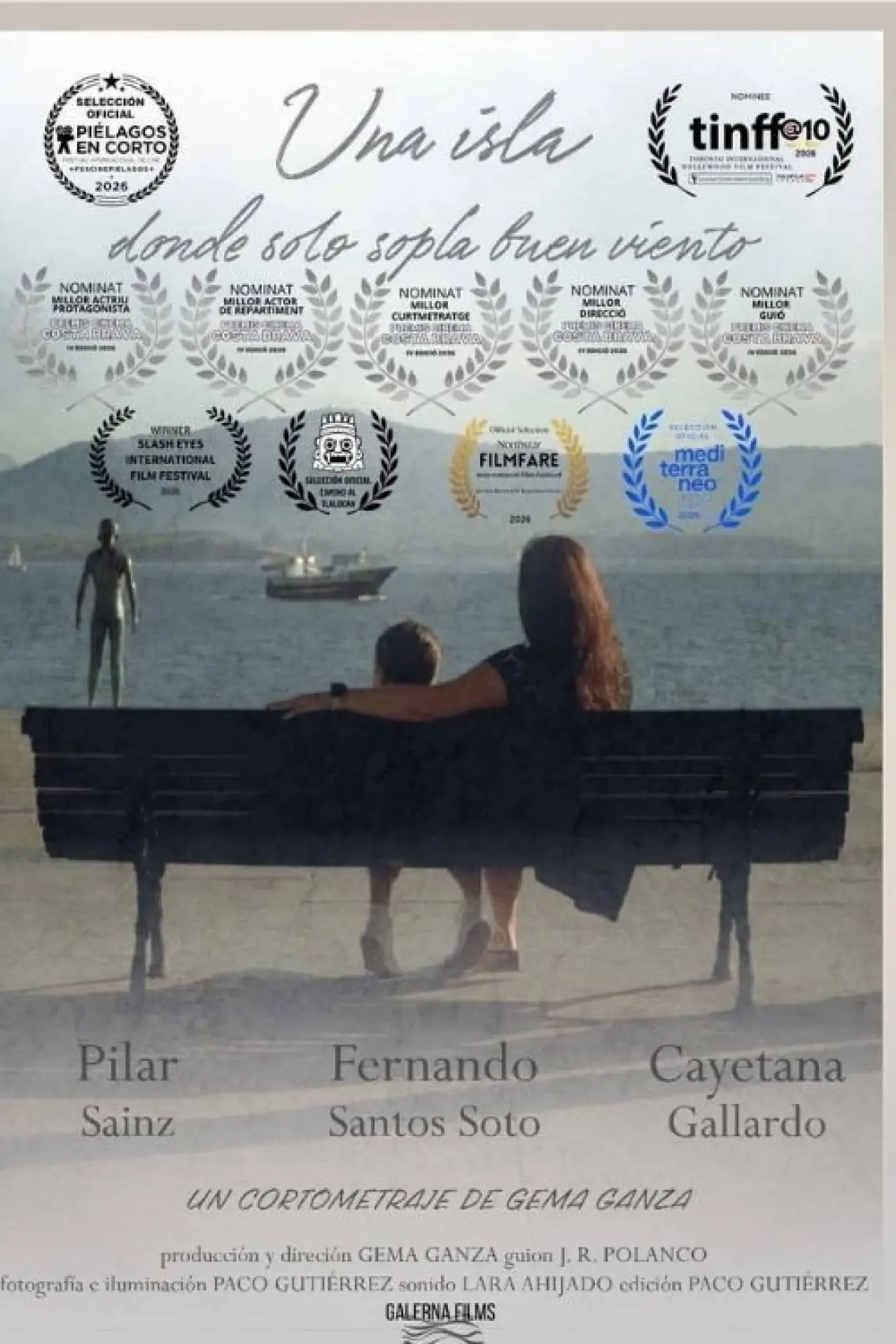 Постер к фильму "Una isla donde solo sopla buen viento"