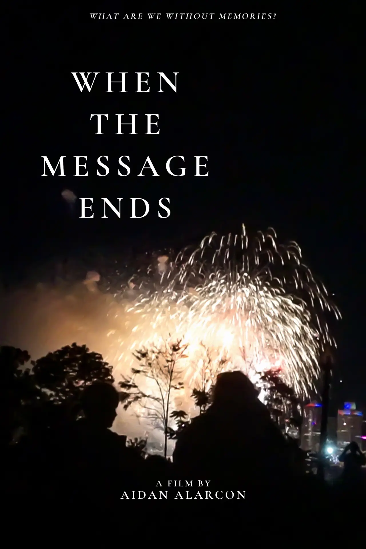 Постер к фильму "When the Message Ends"