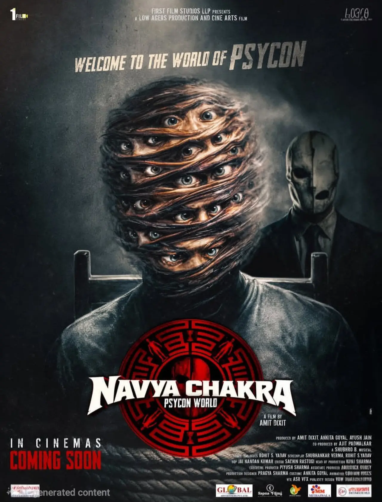 Постер к фильму "Navya Chakra - Psycon World"