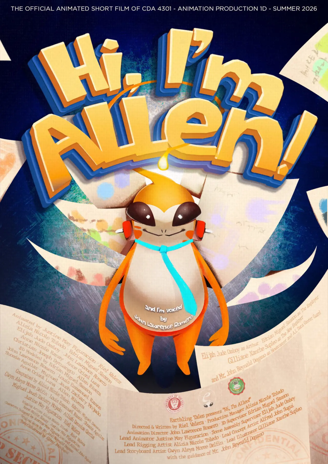 Постер к фильму "Hi, I