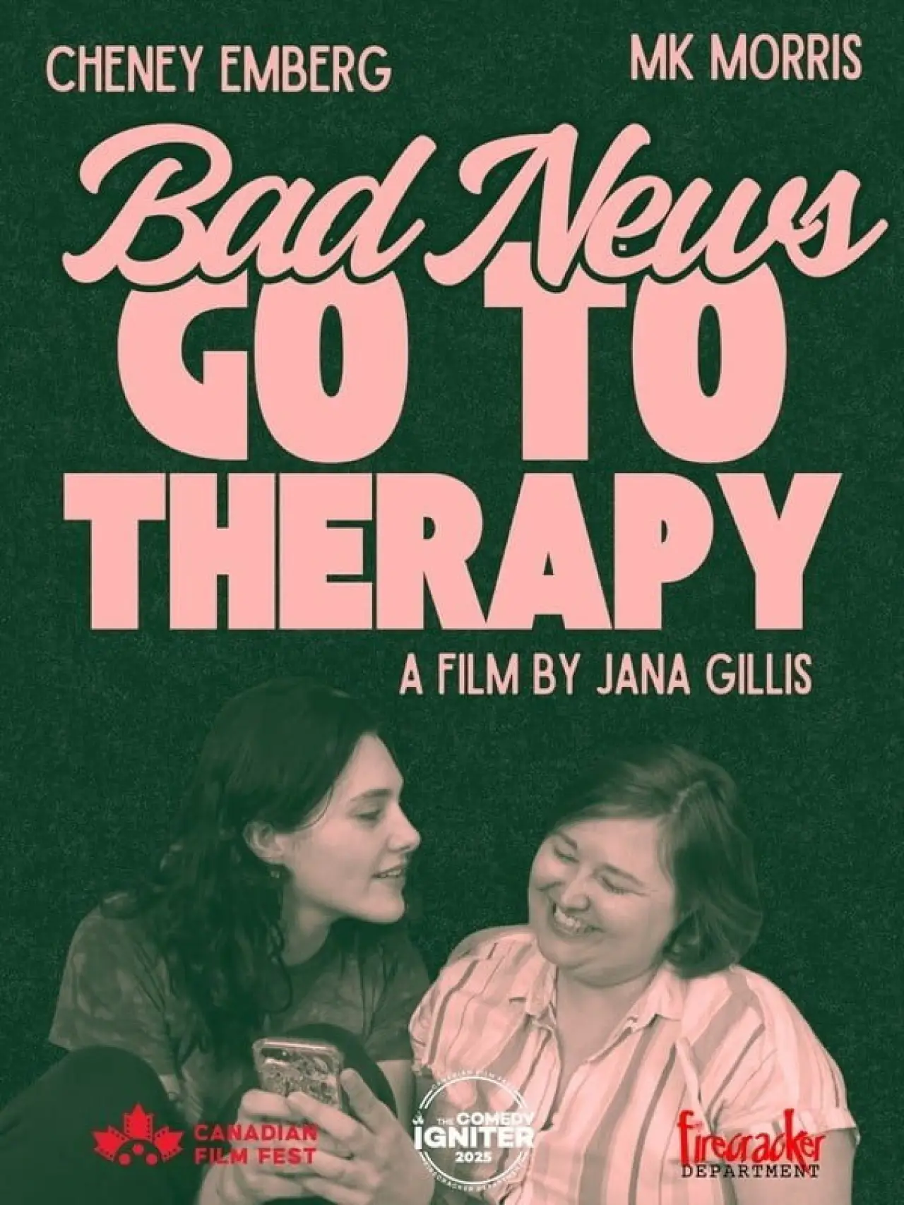 Постер к фильму "Bad News Go To Therapy"