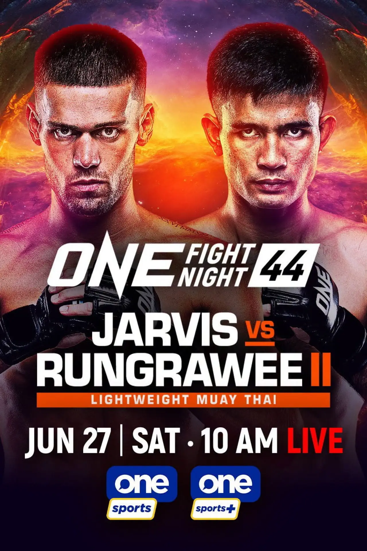 Постер к фильму "ONE Fight Night 44: Jarvis vs. Rungrawee 2"