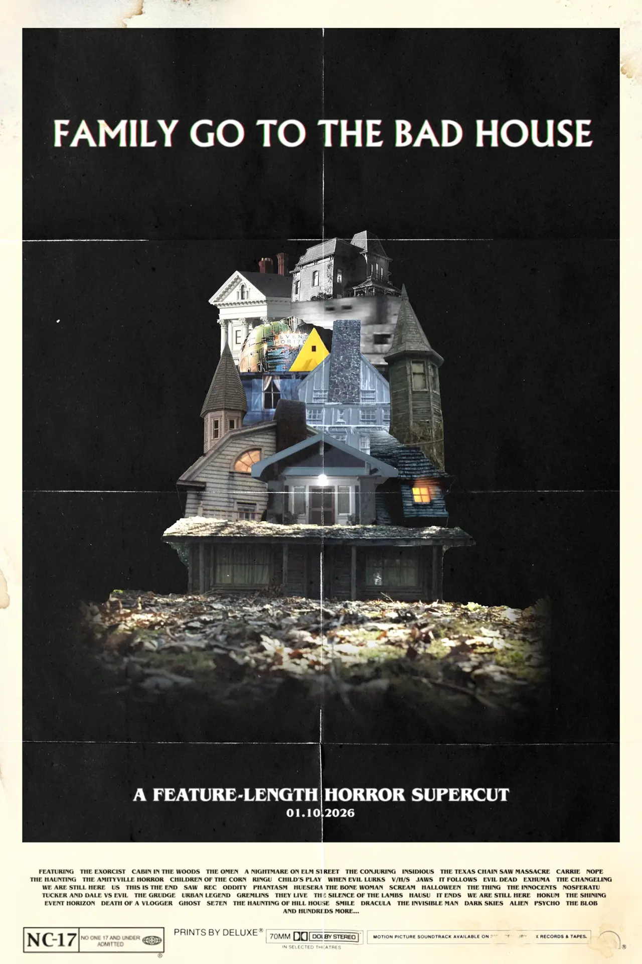 Постер к фильму "Family Go to the Bad House"