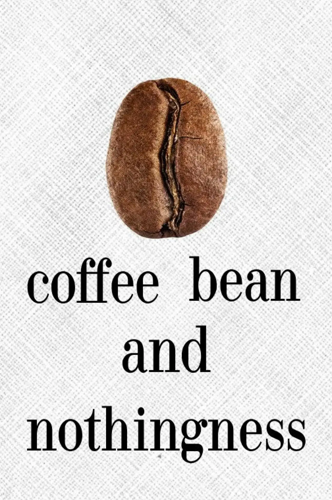 Постер к фильму "coffee bean and nothingness"