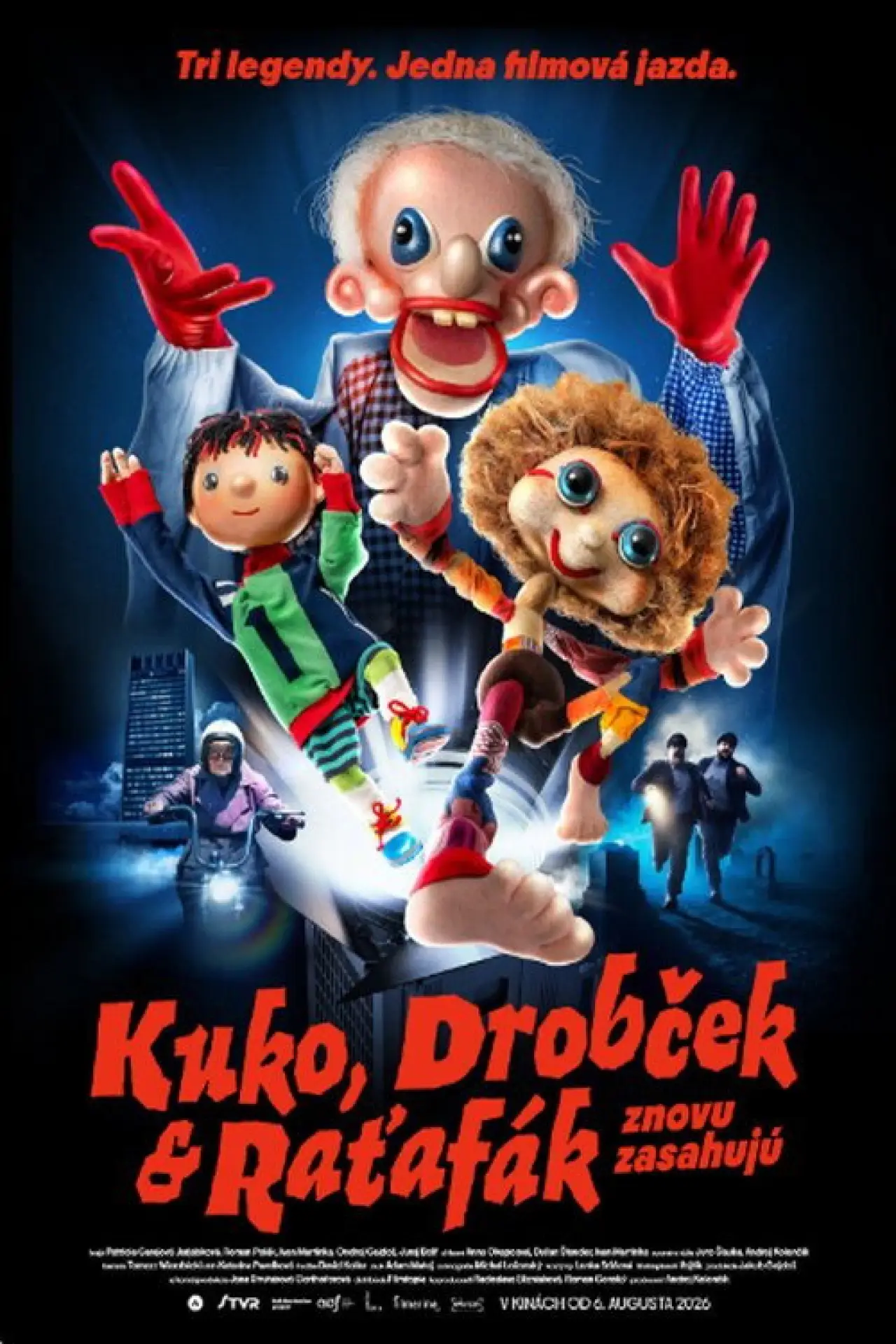 Постер к фильму "Kuko, Drobček & Raťafák znovu zasahujú"
