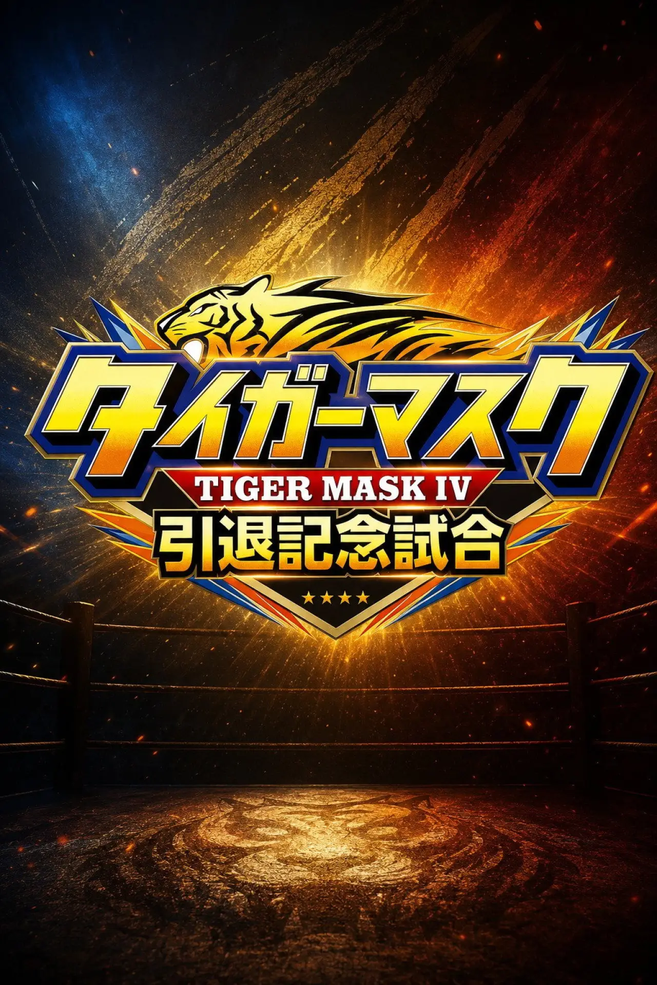 Постер к фильму "NJPW Tiger Mask