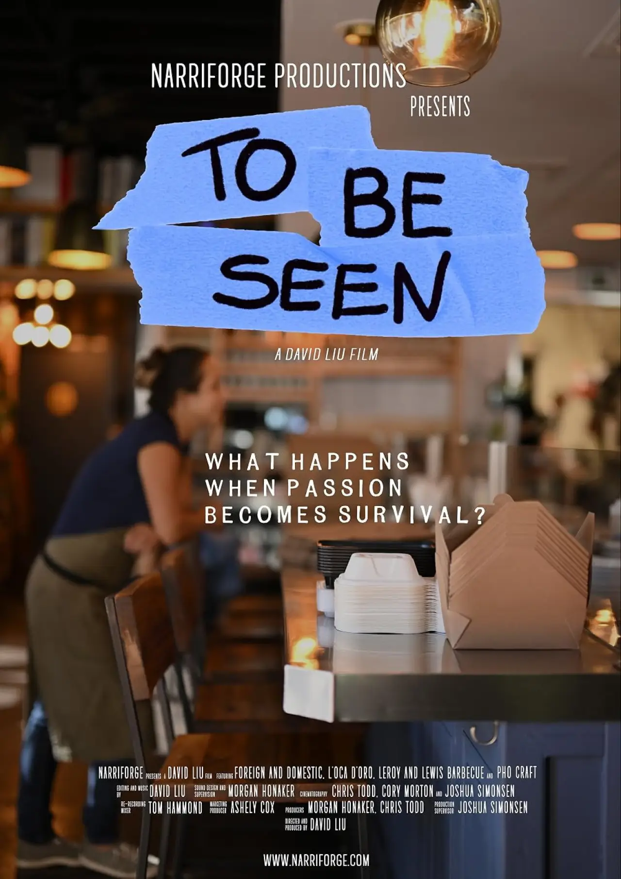 Постер к фильму "To Be Seen"