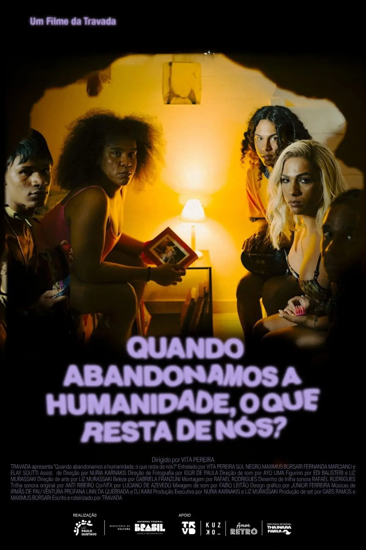 Постер к фильму "Quando abandonamos a humanidade, o que resta de nós?"