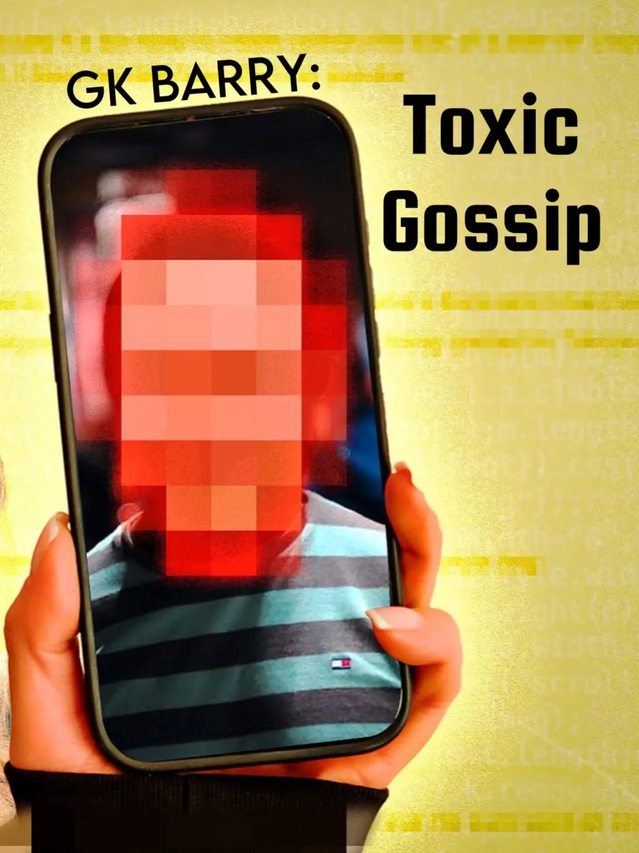 Постер к фильму "GK Barry: Toxic Gossip"