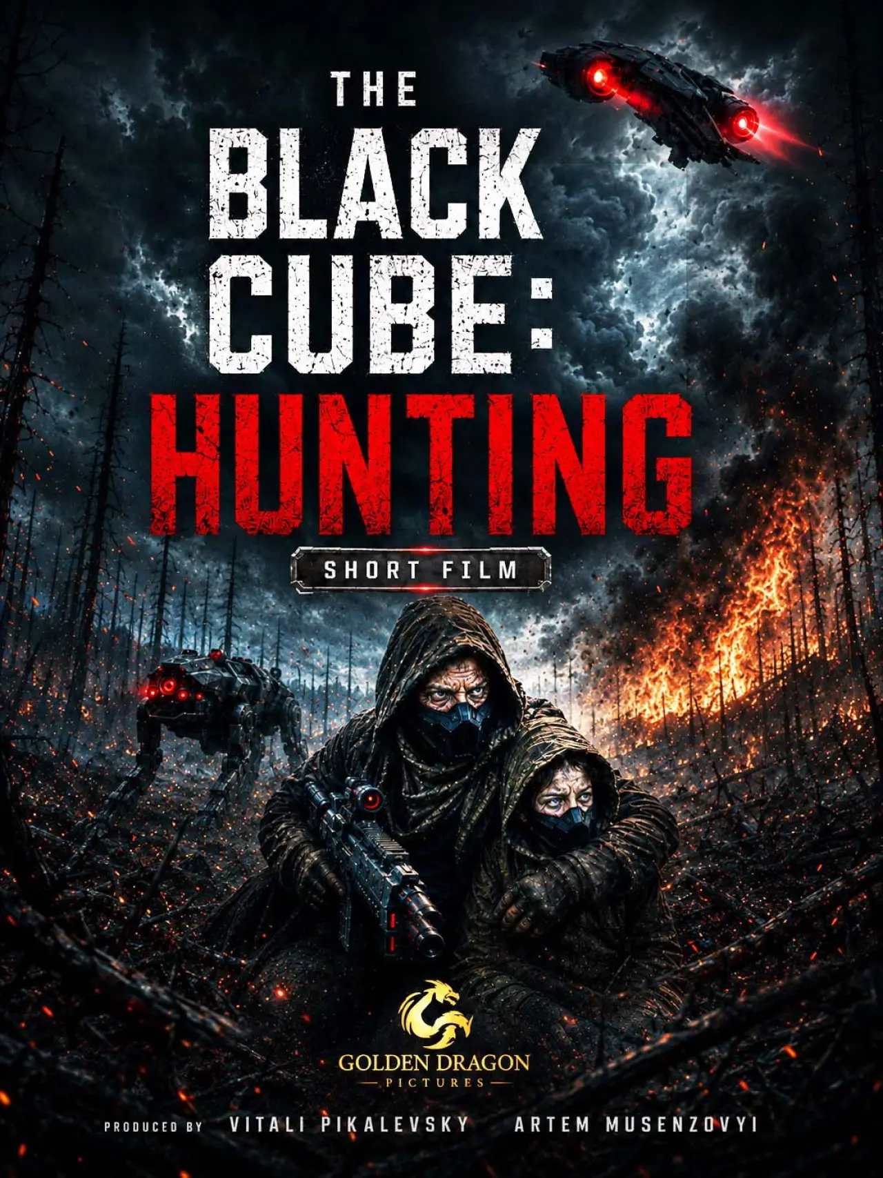 Постер к фильму "The Black Cube: Hunting"