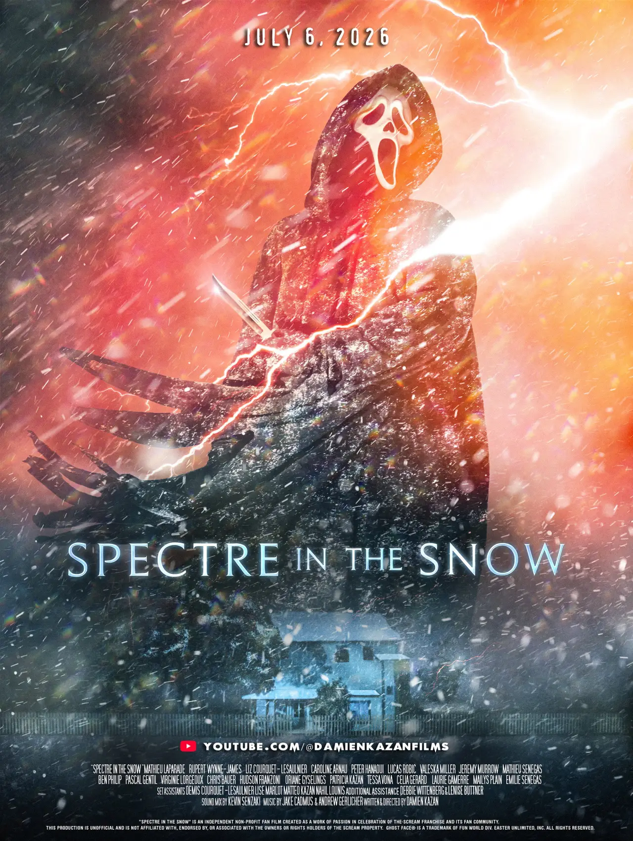 Постер к фильму "Spectre in the Snow - Scream"