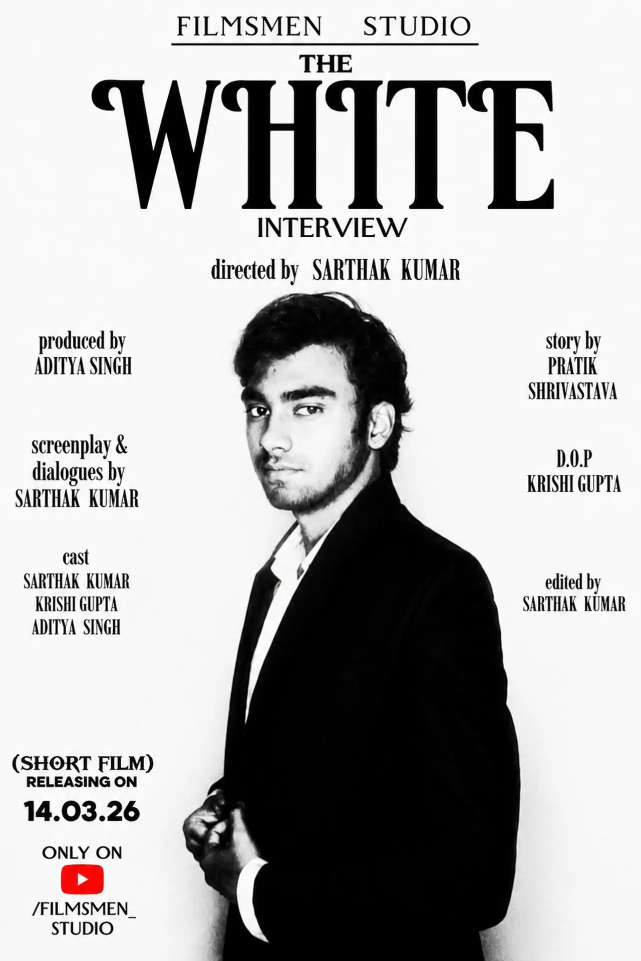 Постер к фильму "The White Interview"