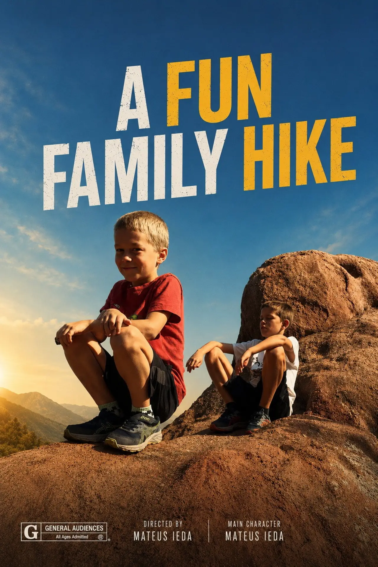 Постер к фильму "A Fun family hike"
