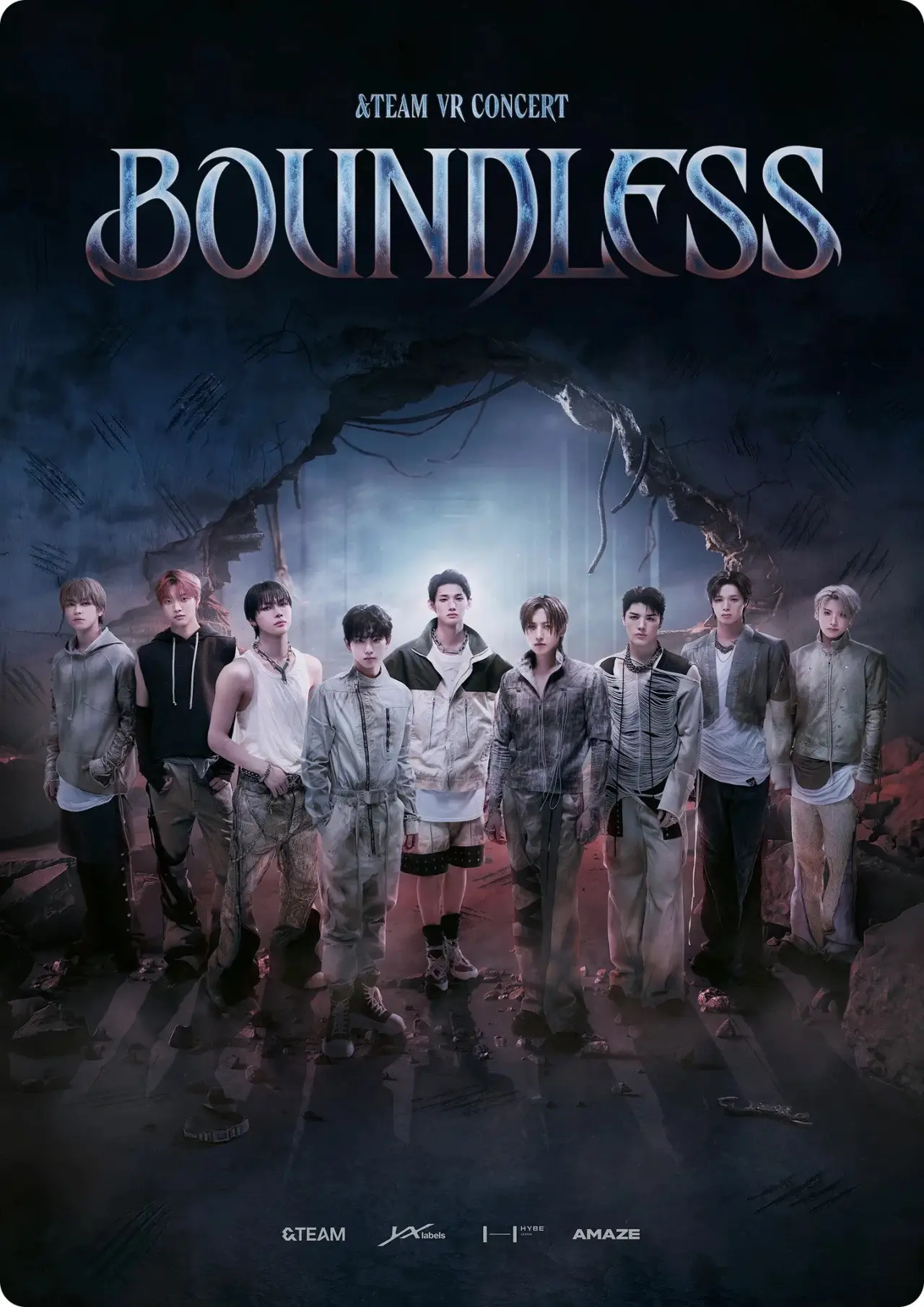 Постер к фильму "&TEAM VR CONCERT : BOUNDLESS"