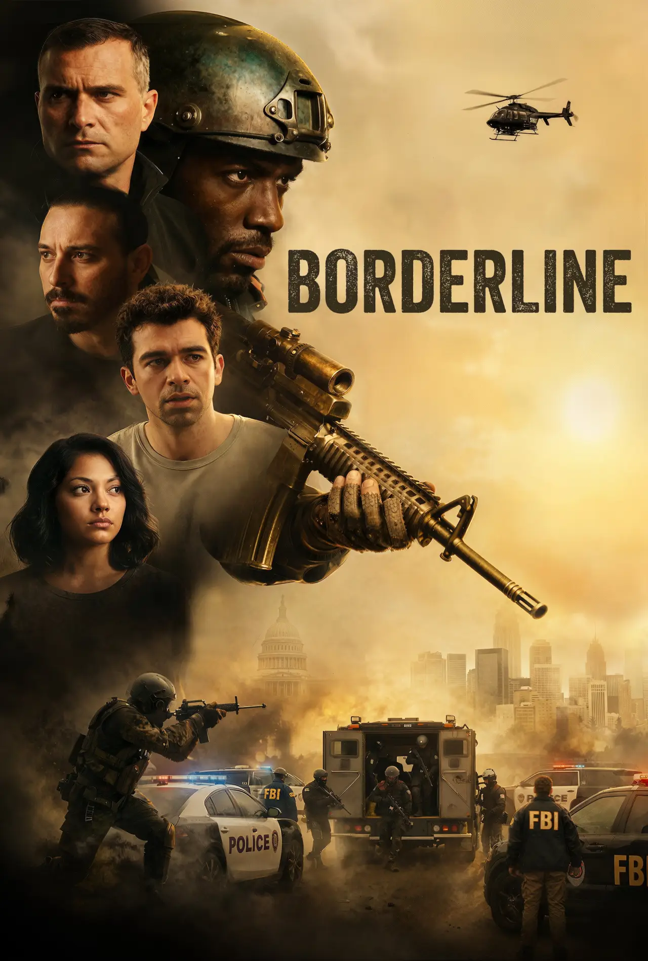 Постер к фильму "Borderline"