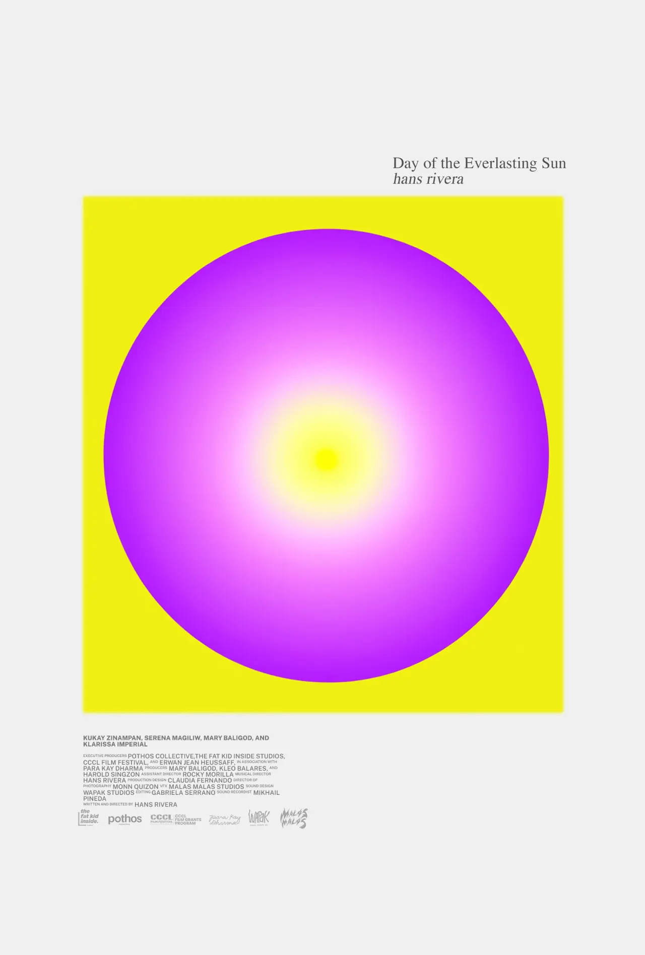Постер к фильму "Day of the Everlasting Sun"