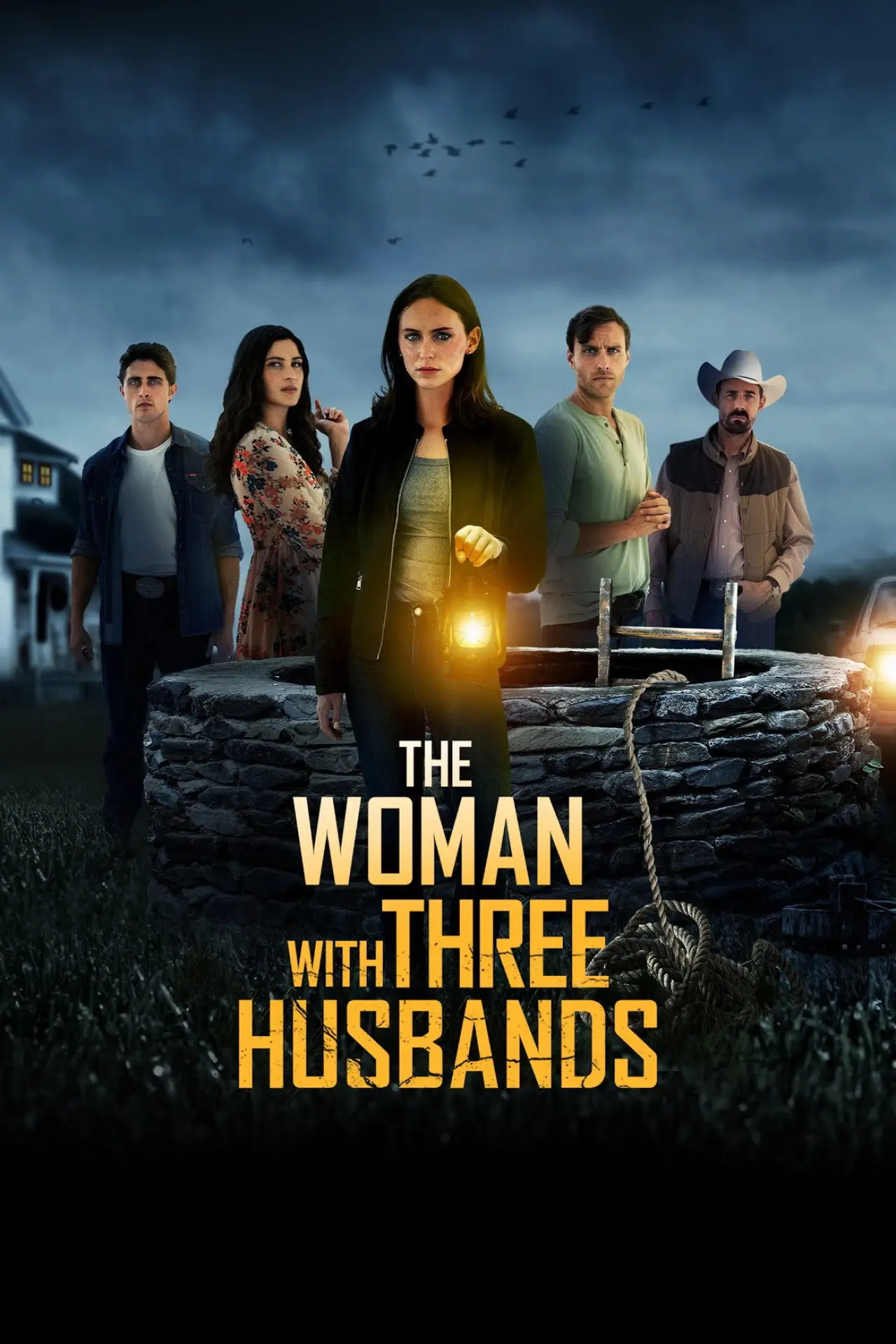 Постер к фильму "The Woman with Three Husbands"