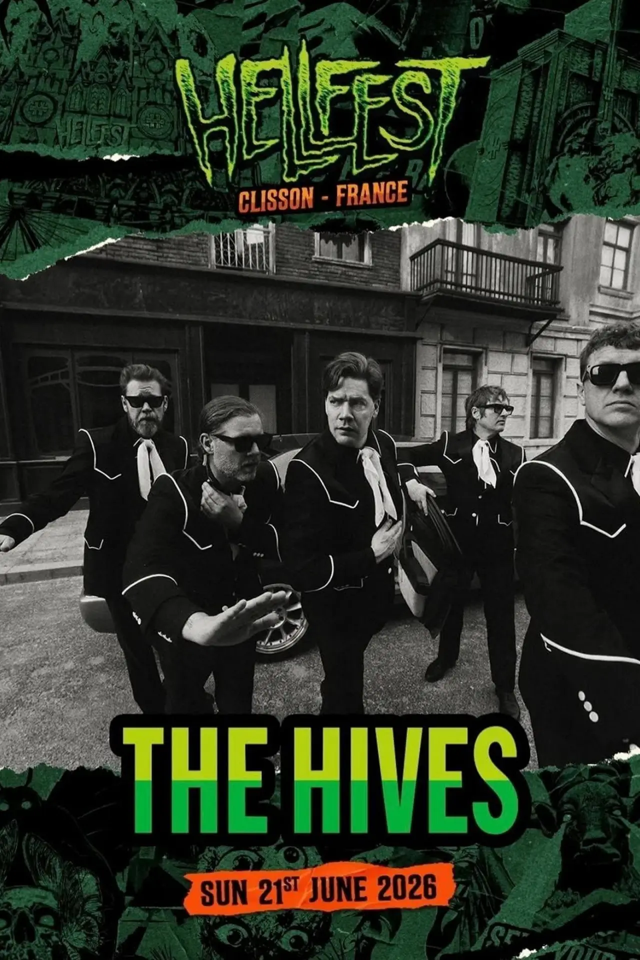 Постер к фильму "The Hives - Hellfest 2026"