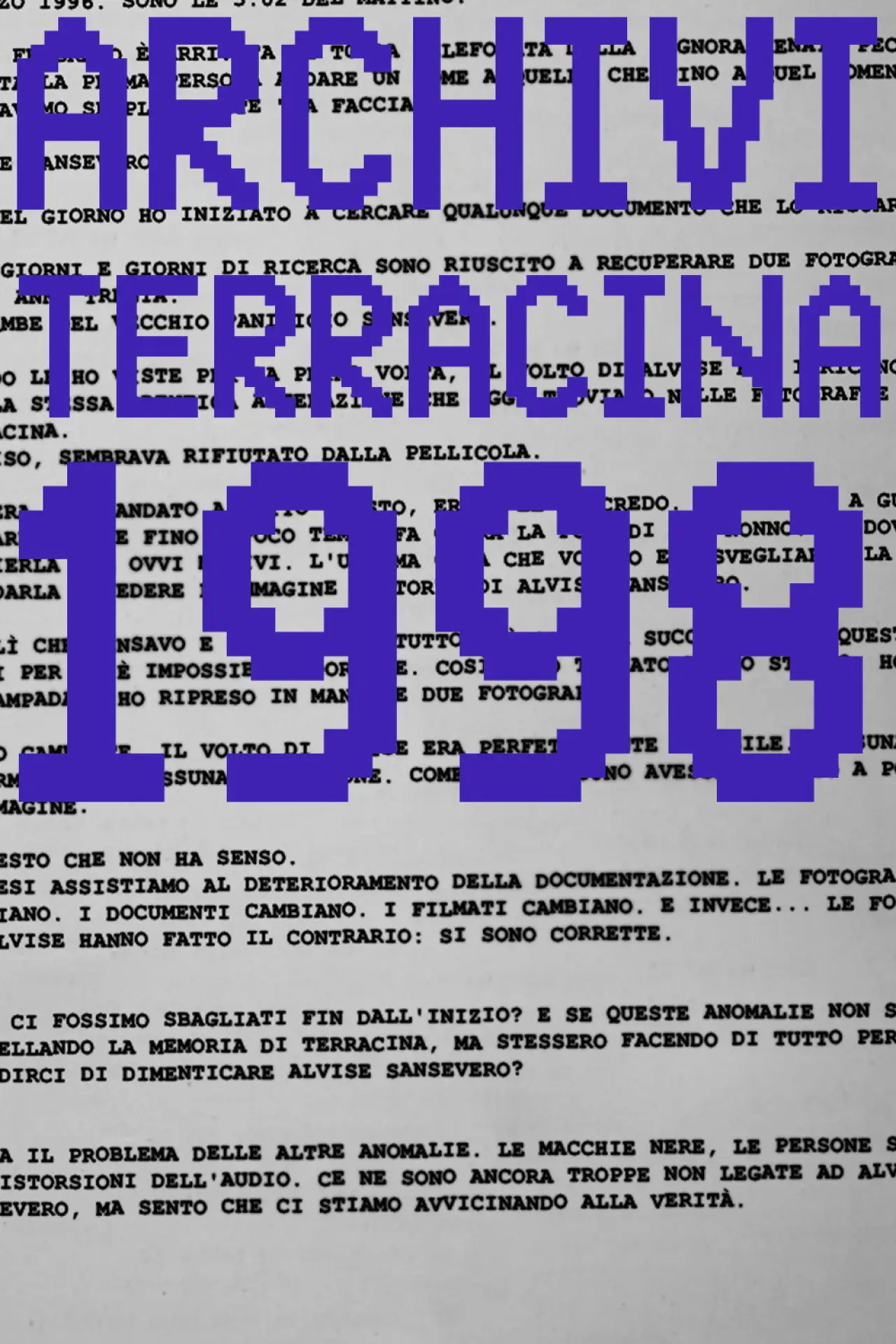 Постер к фильму "Archivi Terracina - Episodio 4"