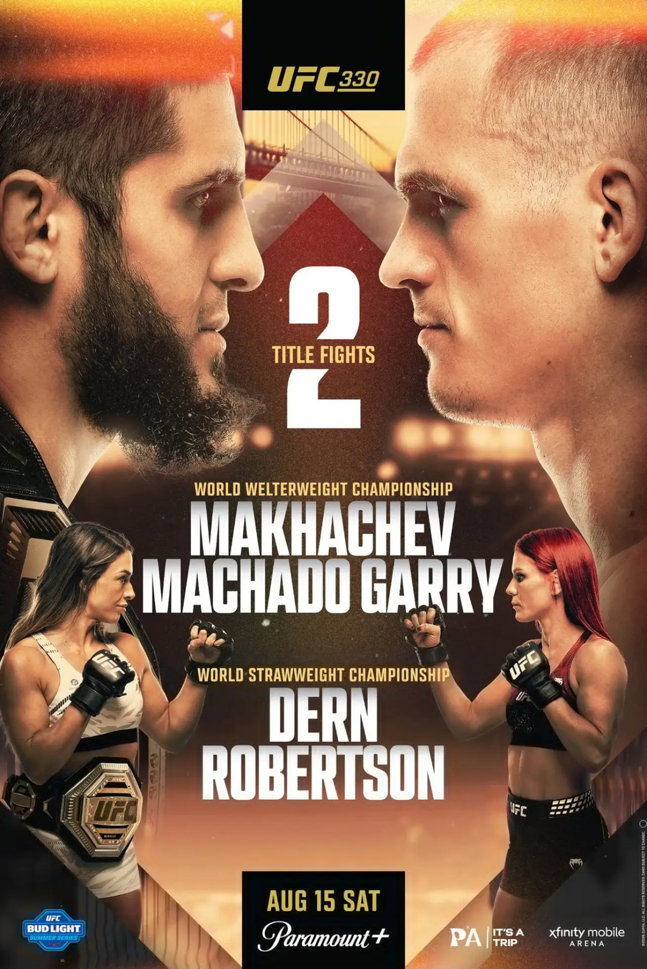 Постер к фильму "UFC 330: Makhachev vs. Machado Garry"