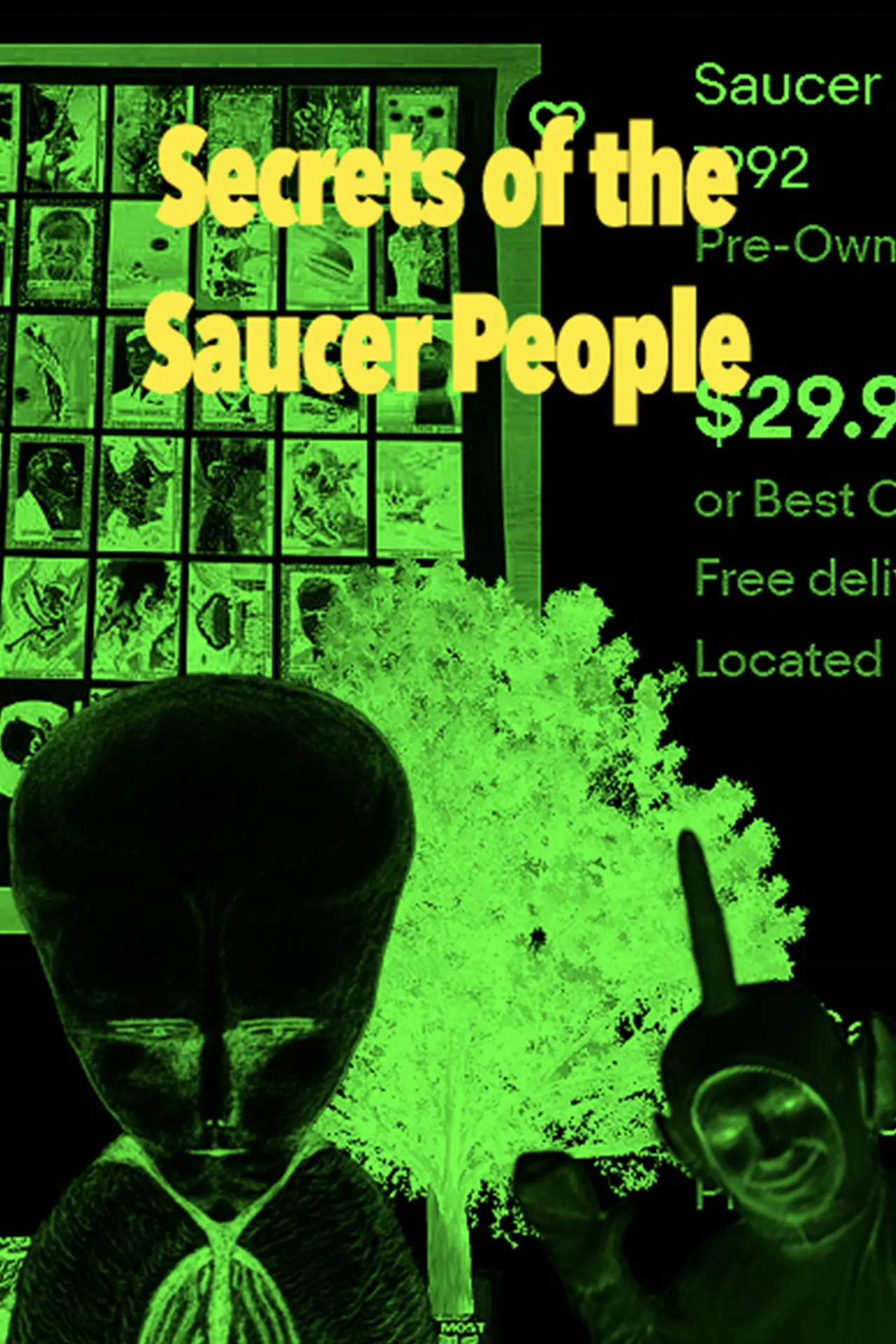 Постер к фильму "Secrets of the Saucer People"