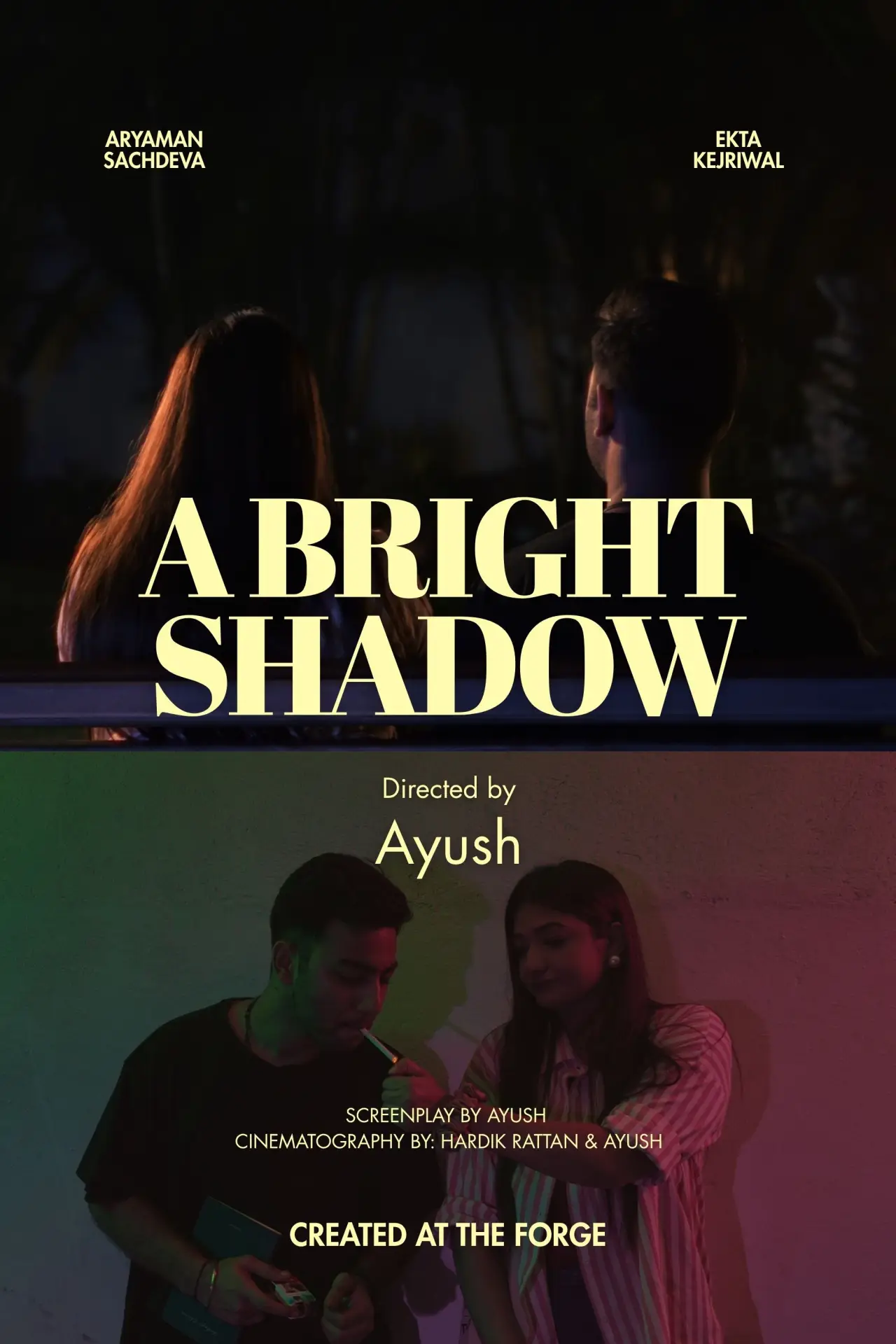 Постер к фильму "A Bright Shadow"