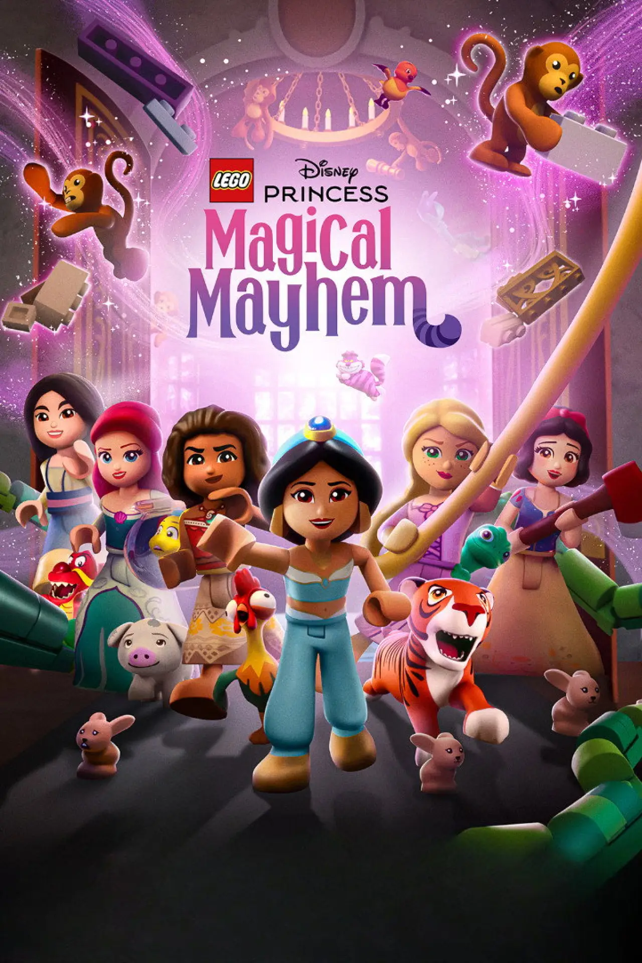 Постер к фильму "LEGO Disney Princess: Magical Mayhem"